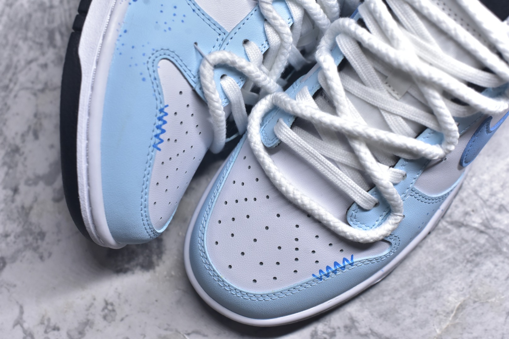 图片[8]-#Nike SB Dunk Low 蓝色海洋 绑带低帮休闲板鞋 DD1503-101 尺码：36 36.5 37.5 38 38.5 39 40 40.5 41 42 42.5 43 44 9.E5-选品中心