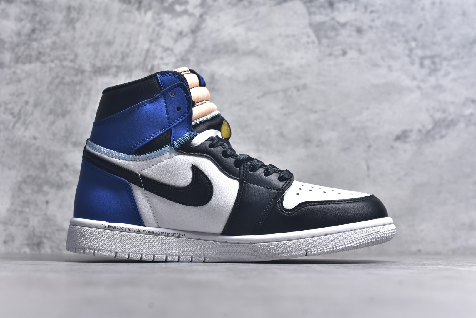 图片[3]-#Union x Air Jordan 1 Retro High高帮aj1 乔丹一代经典复古运动篮球板鞋 大厂福利 全头层皮料 原楦原纸板 细节如图所 尺码： 36 36.5 37.5 38 38.5 39 40 40.5 41 42 42.5 43 44 44.5 45 46 47.5-选品中心