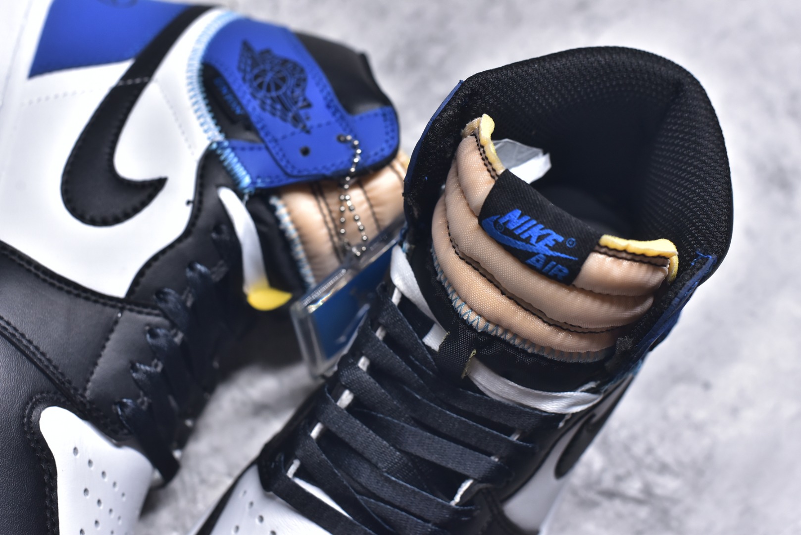 图片[9]-#Union x Air Jordan 1 Retro High高帮aj1 乔丹一代经典复古运动篮球板鞋 大厂福利 全头层皮料 原楦原纸板 细节如图所 尺码： 36 36.5 37.5 38 38.5 39 40 40.5 41 42 42.5 43 44 44.5 45 46 47.5-选品中心