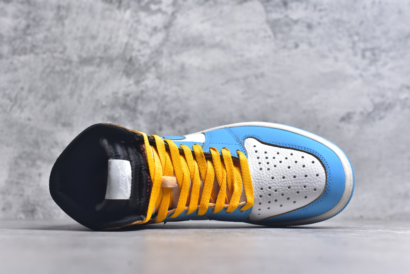 图片[4]-#Union x Air Jordan 1 Retro High高帮aj1 乔丹一代经典复古运动篮球板鞋 大厂福利 全头层皮料 原楦原纸板 细节如图所 尺码： 36 36.5 37.5 38 38.5 39 40 40.5 41 42 42.5 43 44 44.5 45 46 47.5-选品中心