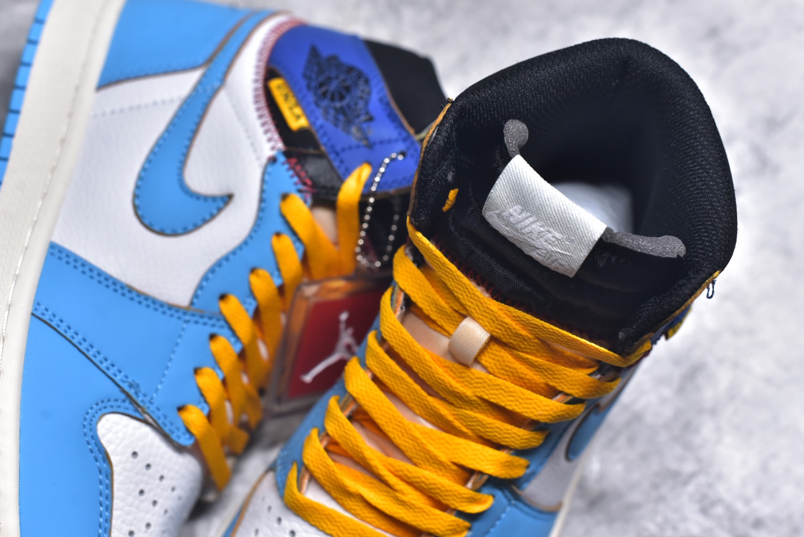 图片[9]-#Union x Air Jordan 1 Retro High高帮aj1 乔丹一代经典复古运动篮球板鞋 大厂福利 全头层皮料 原楦原纸板 细节如图所 尺码： 36 36.5 37.5 38 38.5 39 40 40.5 41 42 42.5 43 44 44.5 45 46 47.5-选品中心