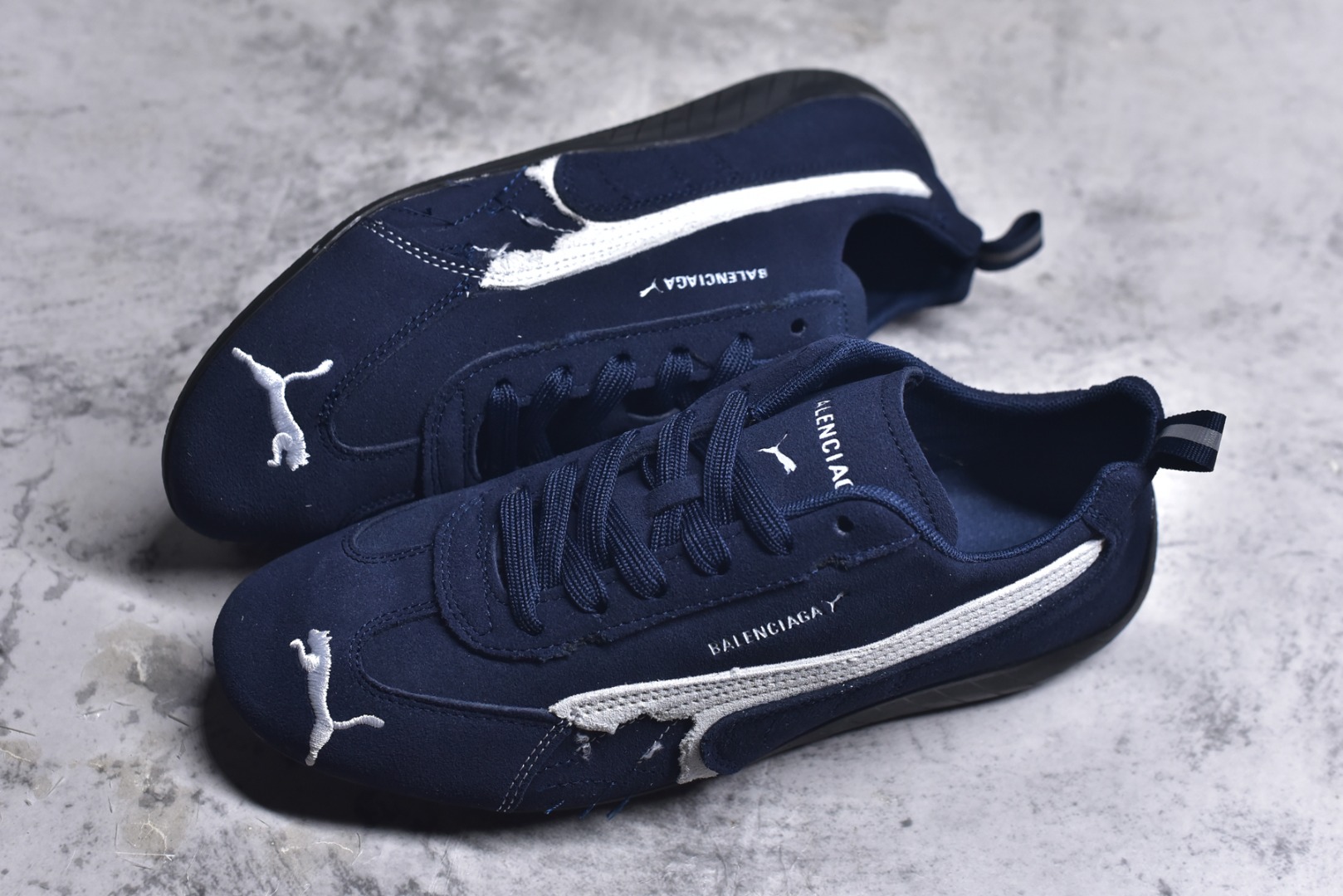 图片[7]-#巴黎联名The Open Product x Puma Speedcat 极速赛车系列彪马低帮生活休闲鞋 #原装档案原数据纸版楦型 采用原厂固色翻毛皮鞋面材质 二次成型\’猛帮\’成型工艺 货号：406519 尺码：36-45 ⚠注意️（线头原版预留 剪短不能退换）-选品中心