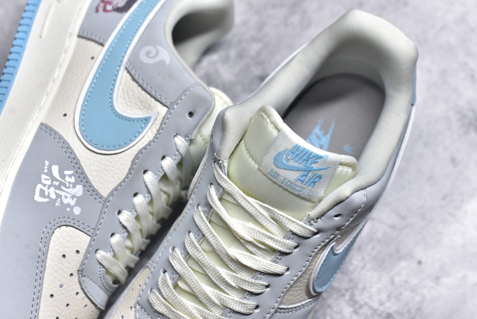 图片[9]-#Nike Air Force 1\’07 Low 哪吒联名 魔丸灵珠 空军一号低帮休闲板鞋 DF0188-047 #原楦头原纸板 原装鞋盒 定制五金配件 内置全掌气垫 原厂鞋底 尺码：36 36.5 37.5 38 38.5 39 40 40.5 41 42 42.5 43 44 44.5 45 9.D4-选品中心