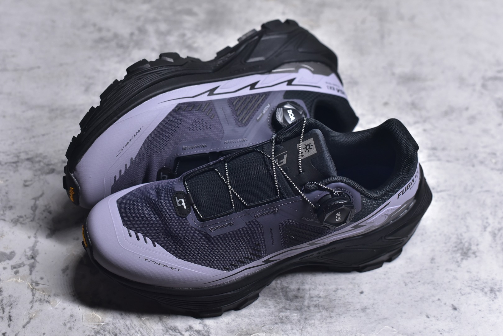 图片[7]-#KAILAS Fuga Du BOA 凯乐石 陡坡稳定越野跑山鞋 公司级👏网布TPU减震防滑透气支撑轻便 VIBRAM®MEGAGRIP大底掌控莫测地形突破向上奔跑的边界 BOA 适配系统旋动旋钮可实现快速微调 精准贴合 TPU外骨骼关节稳定系统始终为脚踝 提供强力的支撑保护低帮超强抓地力 越野跑步鞋货号： KS2513111 尺码：36-45-选品中心