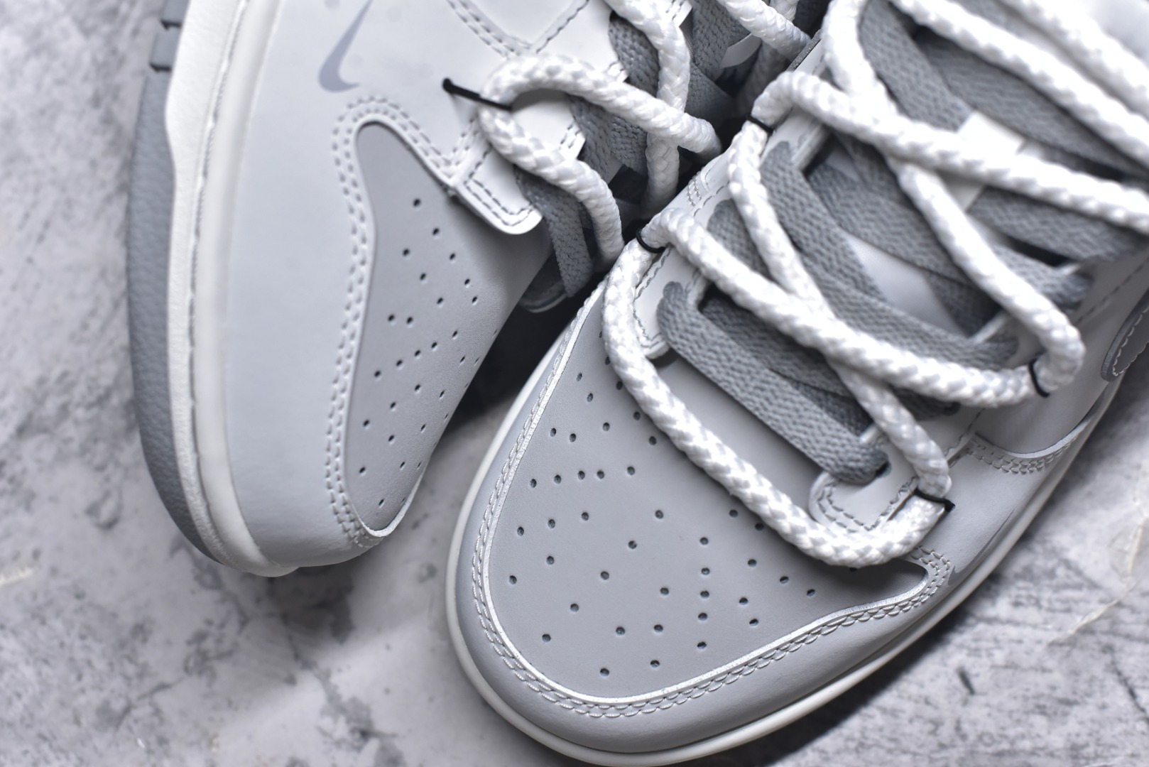 图片[8]-#Nike SB Dunk Low \”Just Do It\” 周年高端定制 低帮休闲板鞋 WG0508-040 #定制鞋盒 超高清洁度 皮料切割干净无任何毛边 细节完美 尺码：40 40.5 41 42 42.5 43 44 44.5 45 46 9.E5-选品中心