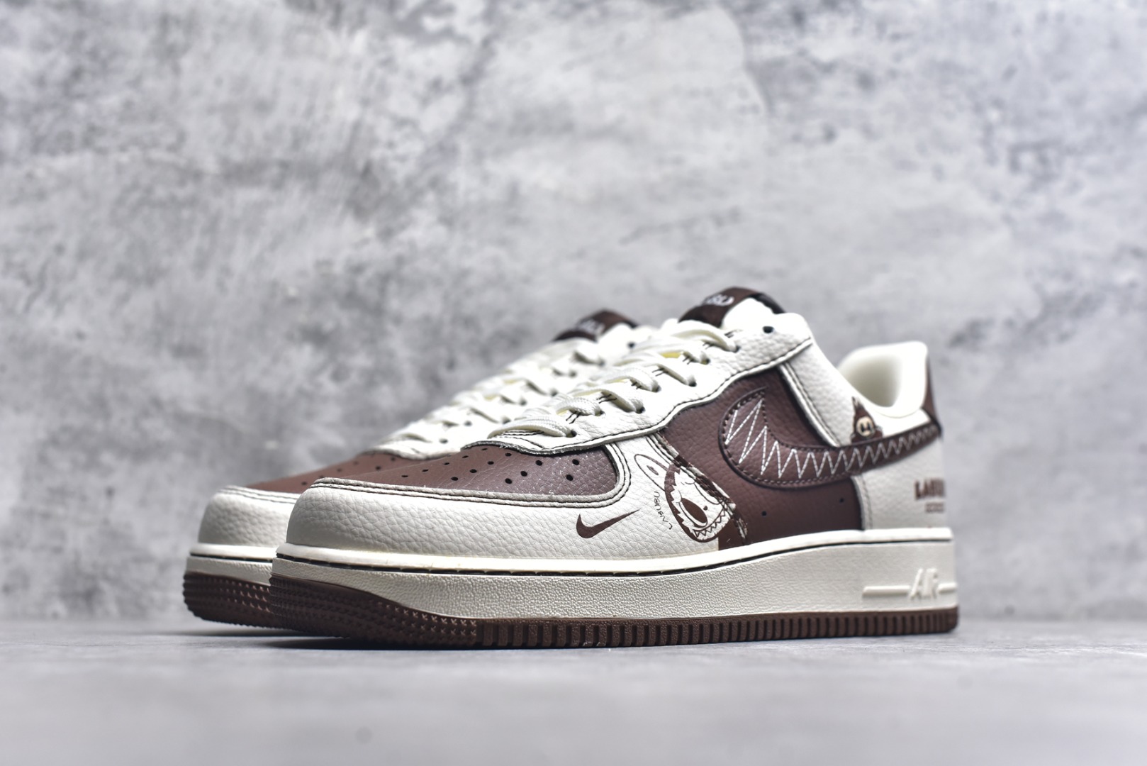 图片[2]-#Nike Air Force 1\’07 Low 米棕拉布布 空军一号低帮休闲板鞋 XL1979-105 #原楦头原纸板 原装鞋盒 定制五金配件 内置全掌气垫 原厂鞋底 尺码：36 36.5 37.5 38 38.5 39 40 40.5 41 42 42.5 43 44 44.5 45 9.D4-选品中心