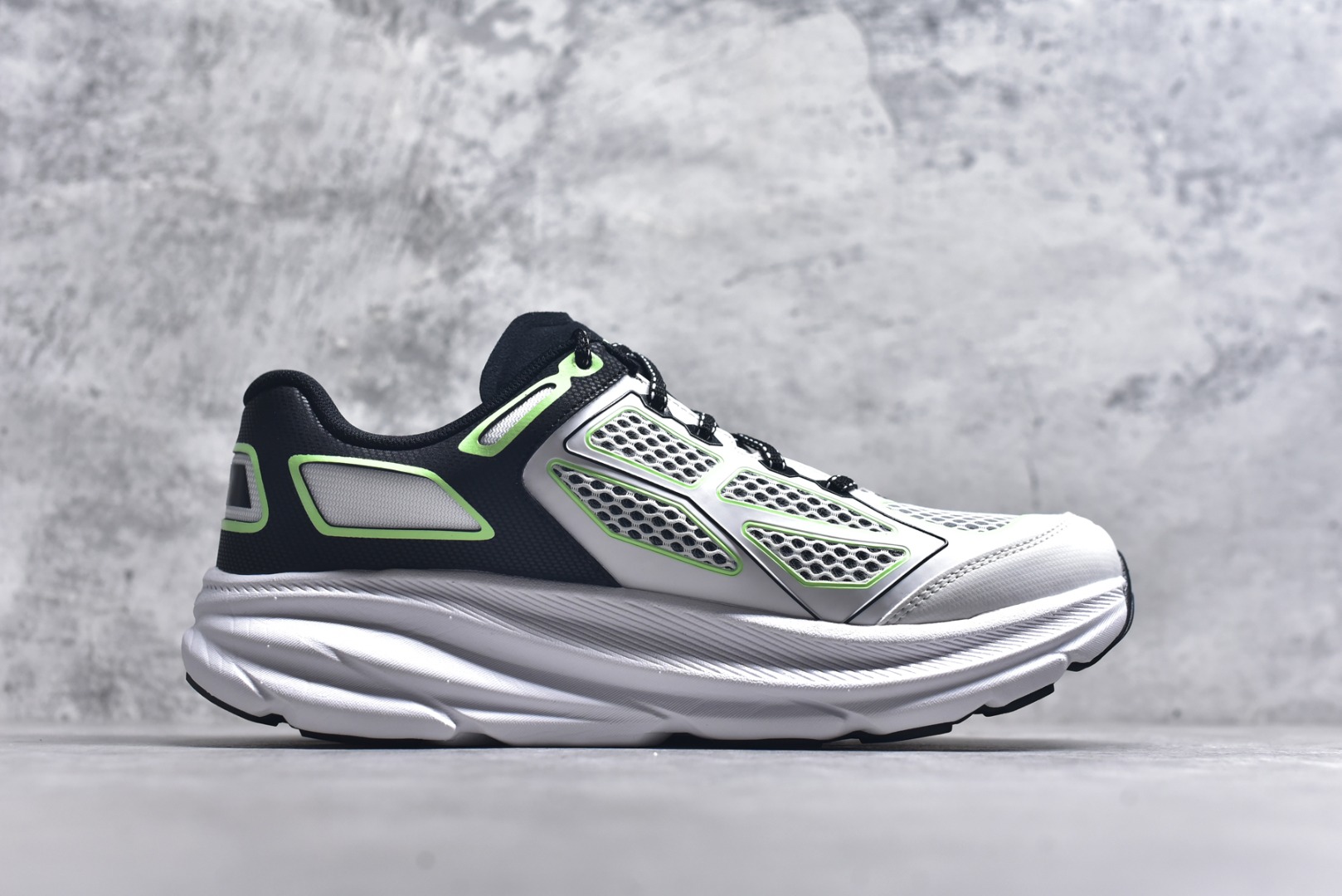 图片[3]-#HOKA ONE ONE CLIFTON ONE 9 黑白绿！货号：1155370-BWHT 尺码：36 36.5 37 38.5 39 40 40.5 41 42 42.5 43 44 44.5 45-选品中心