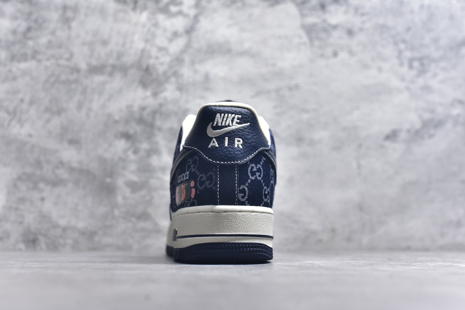 图片[5]-#Nike Air Force 1\’07 Low 古驰联名 藏蓝牛仔 空军一号低帮休闲板鞋 SC0601-568 #原楦头原纸板 原装鞋盒 原厂鞋底 超高清洁度 细节完美 尺码：36 36.5 37.5 38 38.5 39 40 40.5 41 42 42.5 43 44 44.5 45 9.D4-选品中心