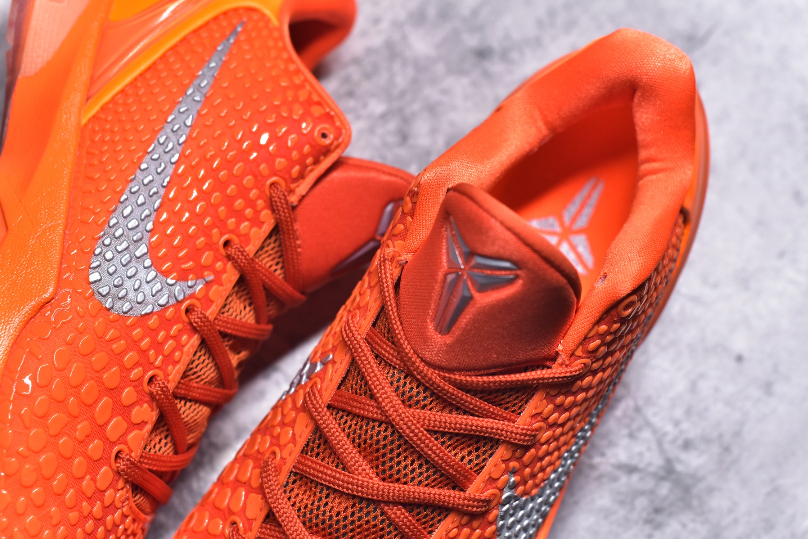 图片[9]-#NK Zoom Kobe 6 Protro 科比六代 暴力橙 IH1871-800 史上最强复刻 私人团队订单 细节完美对比公司货 前掌超大Zoom Turbo气垫 后掌EVA缓震 真正的原汁原味 还原ZP脚感 全身鞋材卡料色独家定制 唯一正确喷漆工艺Swoosh 正确凹凸蛇鳞工艺 正确鞋面渐变效果 内全置真动飞态线 独立原厂模具 最大尺码达到48.5码 首批不拼图大几率过验 亲测已过 支持各种高强度实战 无需担心 上脚价 补货周期极长 脚宽建议买大半码 科比系列前掌偏窄 不影响二次销售 支持七天无理由退换 尺码：40 40.5 41 42 42.5 43 44 44.5 45 45.5 46 47.5 48.5-选品中心