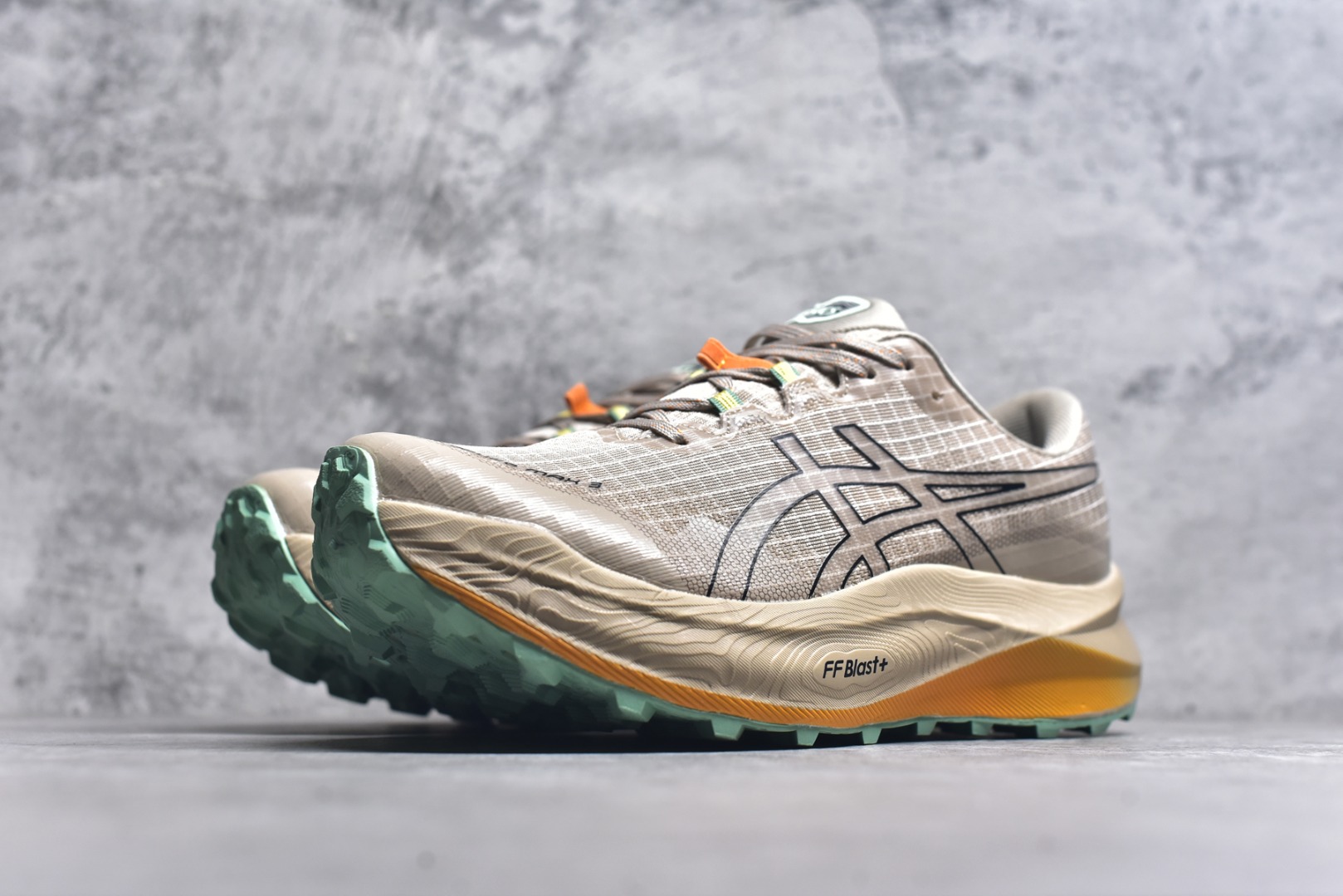 图片[2]-#Asics Gel-Trabuco max 3 复古亚瑟士透气休闲鞋缓震男子耐磨跑步鞋 鞋面采用无缝线鞋面 贴合脚型 穿着舒适 中底360°环绕式GL 提供良好的缓冲性能 货号：101188002722 尺码：40-45-选品中心