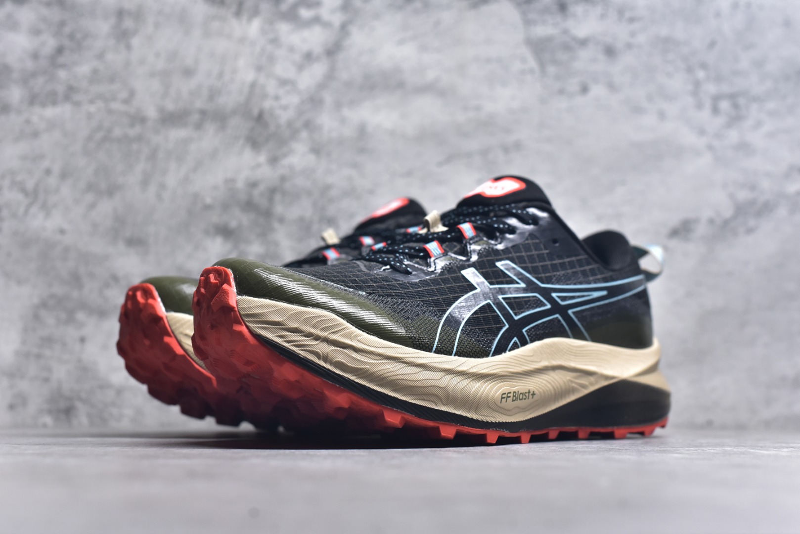 图片[2]-#Asics Gel-Trabuco max 3 复古亚瑟士透气休闲鞋缓震男子耐磨跑步鞋 鞋面采用无缝线鞋面 贴合脚型 穿着舒适 中底360°环绕式GL 提供良好的缓冲性能 货号：101188002722 尺码：40-45-选品中心