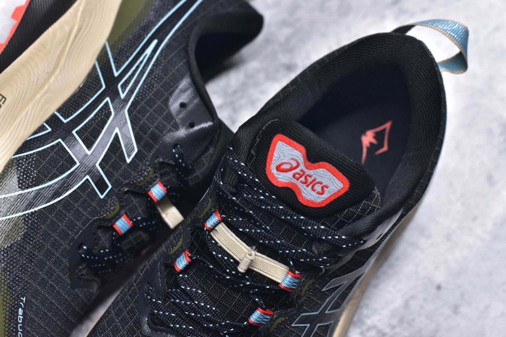 图片[9]-#Asics Gel-Trabuco max 3 复古亚瑟士透气休闲鞋缓震男子耐磨跑步鞋 鞋面采用无缝线鞋面 贴合脚型 穿着舒适 中底360°环绕式GL 提供良好的缓冲性能 货号：101188002722 尺码：40-45-选品中心