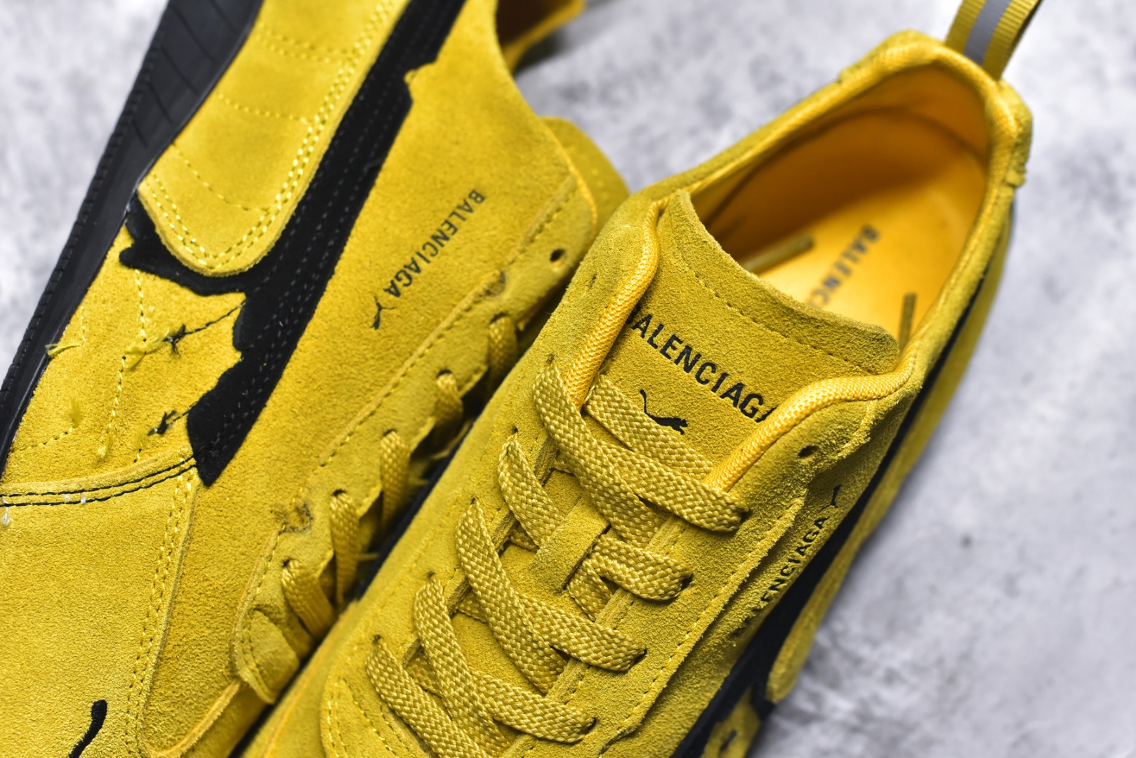 图片[9]-#Balenciaga x Puma 彪马 Speedcat 巴黎世家联名款低帮休闲鞋 406519-06 尺码：36 37 38 39 40 41 42 43 44 45 注意⚠️该款线头为款式设计，非瑕疵！剪掉不允退换-选品中心