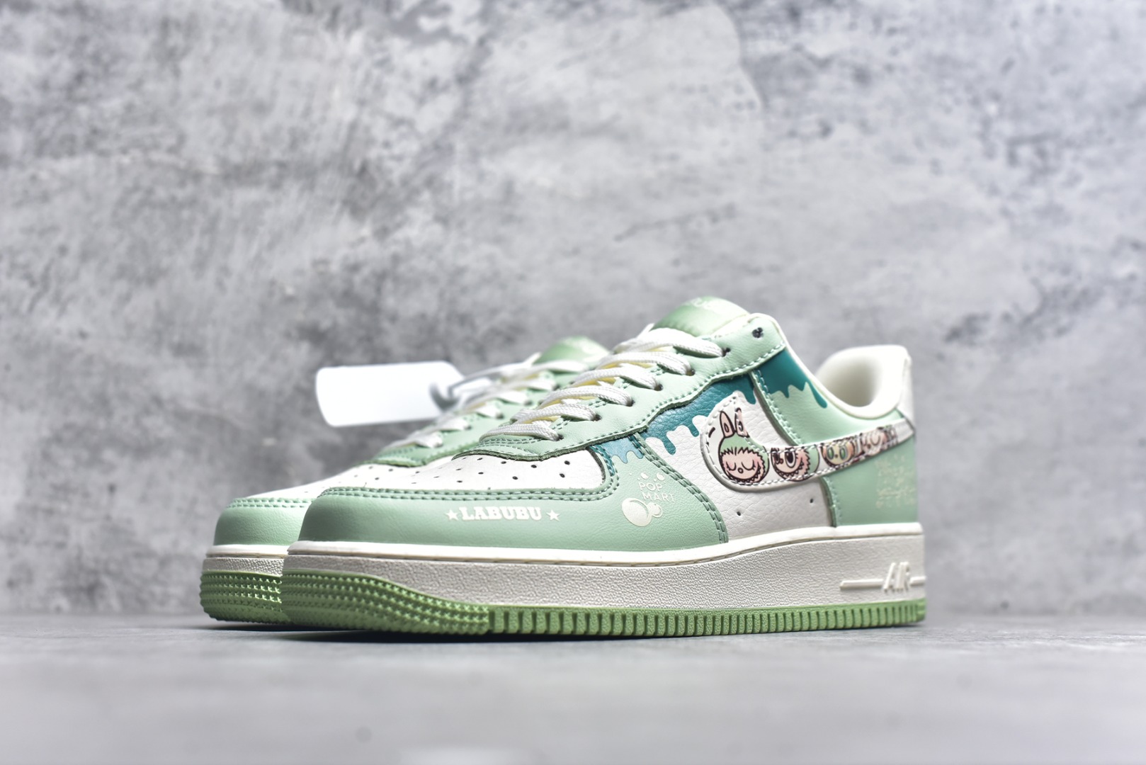 图片[2]-#Nike Air Force 1\’07 Low 米绿拉布布 空军一号低帮休闲板鞋 KB1688-007 #原楦头原纸板 原装鞋盒 定制五金配件 内置全掌气垫 原厂鞋底 尺码：36 36.5 37.5 38 38.5 39 40 40.5 41 42 42.5 43 44 44.5 45 9.D4-选品中心