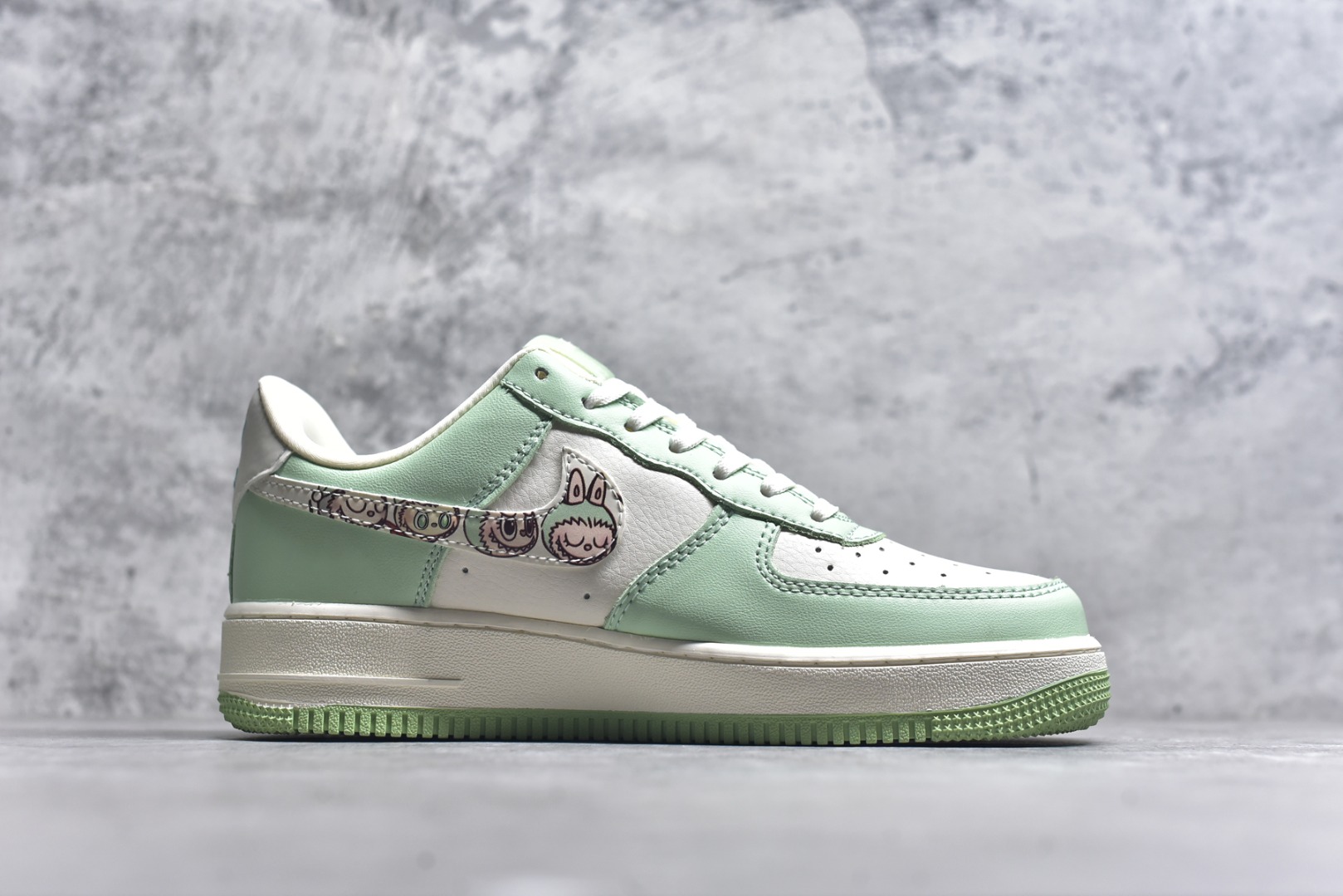 图片[3]-#Nike Air Force 1\’07 Low 米绿拉布布 空军一号低帮休闲板鞋 KB1688-007 #原楦头原纸板 原装鞋盒 定制五金配件 内置全掌气垫 原厂鞋底 尺码：36 36.5 37.5 38 38.5 39 40 40.5 41 42 42.5 43 44 44.5 45 9.D4-选品中心