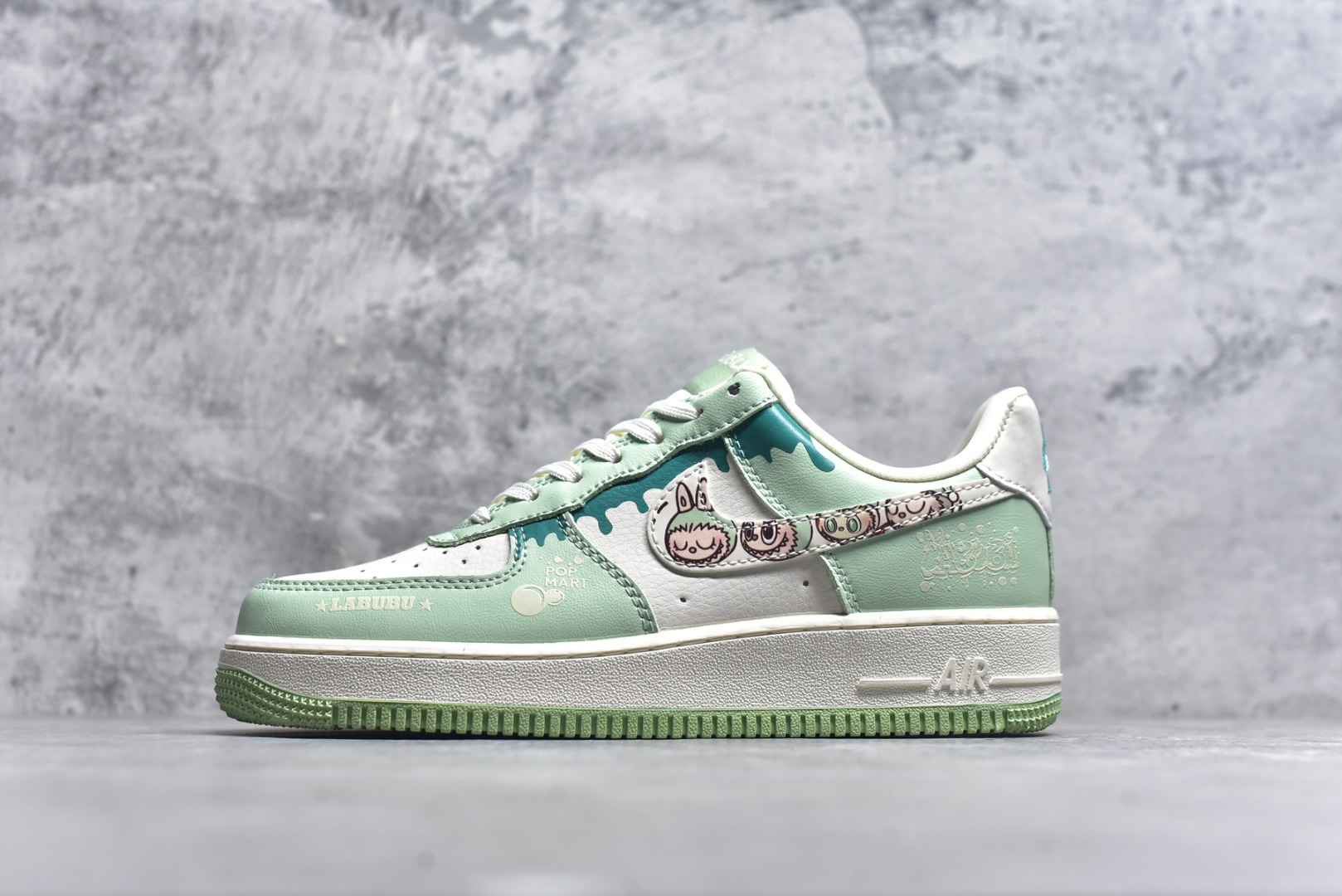 #Nike Air Force 1\'07 Low 米绿拉布布 空军一号低帮休闲板鞋 KB1688-007 #原楦头原纸板 原装鞋盒 定制五金配件 内置全掌气垫 原厂鞋底 尺码：36 36.5 37.5 38 38.5 39 40 40.5 41 42 42.5 43 44 44.5 45 9.D4-选品中心