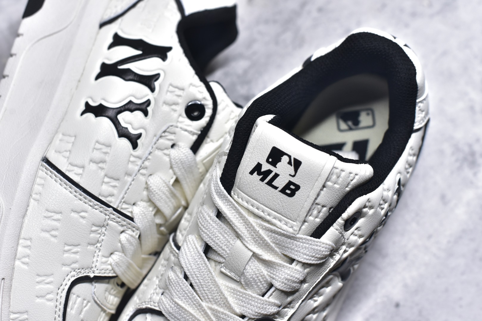 图片[9]-#美国榄球洋基队New York Yankees x MLB Chunky Liner Low 学长鞋系列低帮老爹风轻量增高厚底百搭休闲运动板鞋“白黑NY压标”货号：3ASXE035N(GP002) 尺码：35-44（半）-选品中心