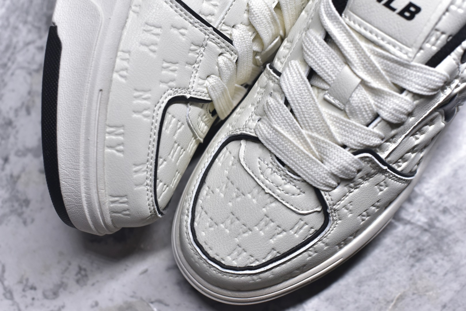 图片[8]-#美国榄球洋基队New York Yankees x MLB Chunky Liner Low 学长鞋系列低帮老爹风轻量增高厚底百搭休闲运动板鞋“白黑NY压标”货号：3ASXE035N(GP002) 尺码：35-44（半）-选品中心