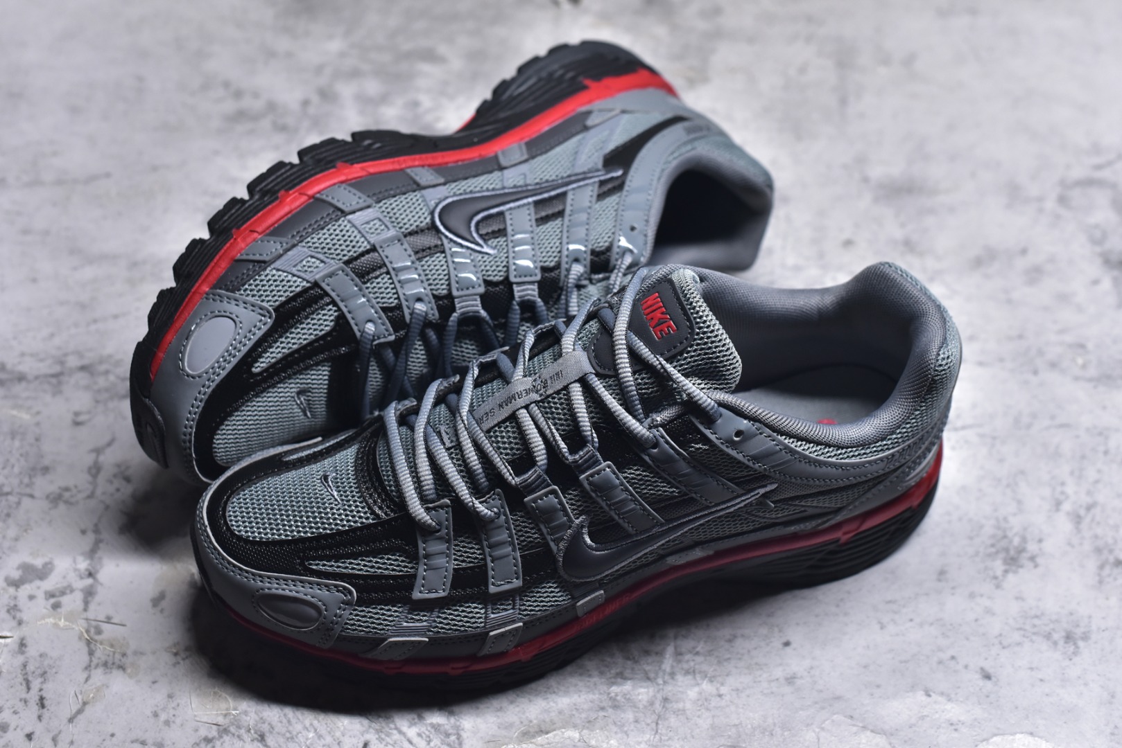 图片[7]-#NK P-6000 系列低帮复古老爹风休闲运动舒适慢跑鞋 IF6199-001 购入原鞋原装纸板楦头开发 独家私模四层组合大底 市场唯一正确版本 良心定价 新配色陆续出货 进口三文治网面 融合 Pegasus 过往运动鞋设计 助力 21 世纪早期跑步运动跃升时尚新高度 采用透气网眼布、运动风格线条和耐穿覆面 兼具吸睛外观和舒适感受 中底泡绵以田径赛道为灵感 打造厚实设计 缔造出众缓震性能 尺码：36 36.5 37.5 38 38.5 39 40 40.5 41 42 42.5 43 44 44.5 45-选品中心