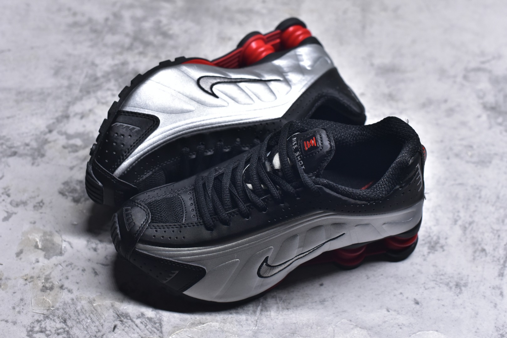 图片[7]-#Nike Shox R4 高科技专利气柱弹簧跑步鞋 子弹 文斯卡特 原厂材质 随意对比任何版本 货号：AR3565 011 尺码：36-45-选品中心