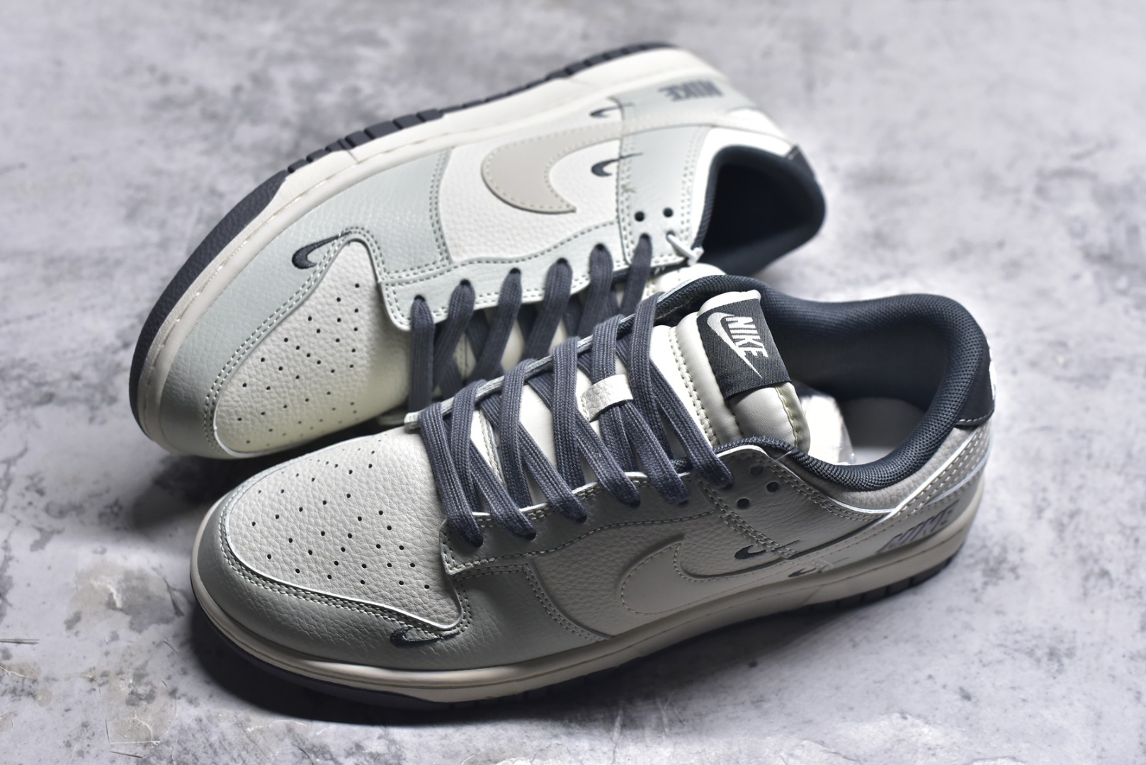 图片[7]-#Nike SB Dunk Low 耐克抹茶灰 周年高端定制 低帮休闲板鞋 JP1628-056 #定制鞋盒 大厂纯原品质出货 超高清洁度 皮料切割干净无任何毛边 细节完美 尺码：36 36.5 37.5 38 38.5 39 40 40.5 41 42 42.5 43 44 44.5 45 9.E5-选品中心