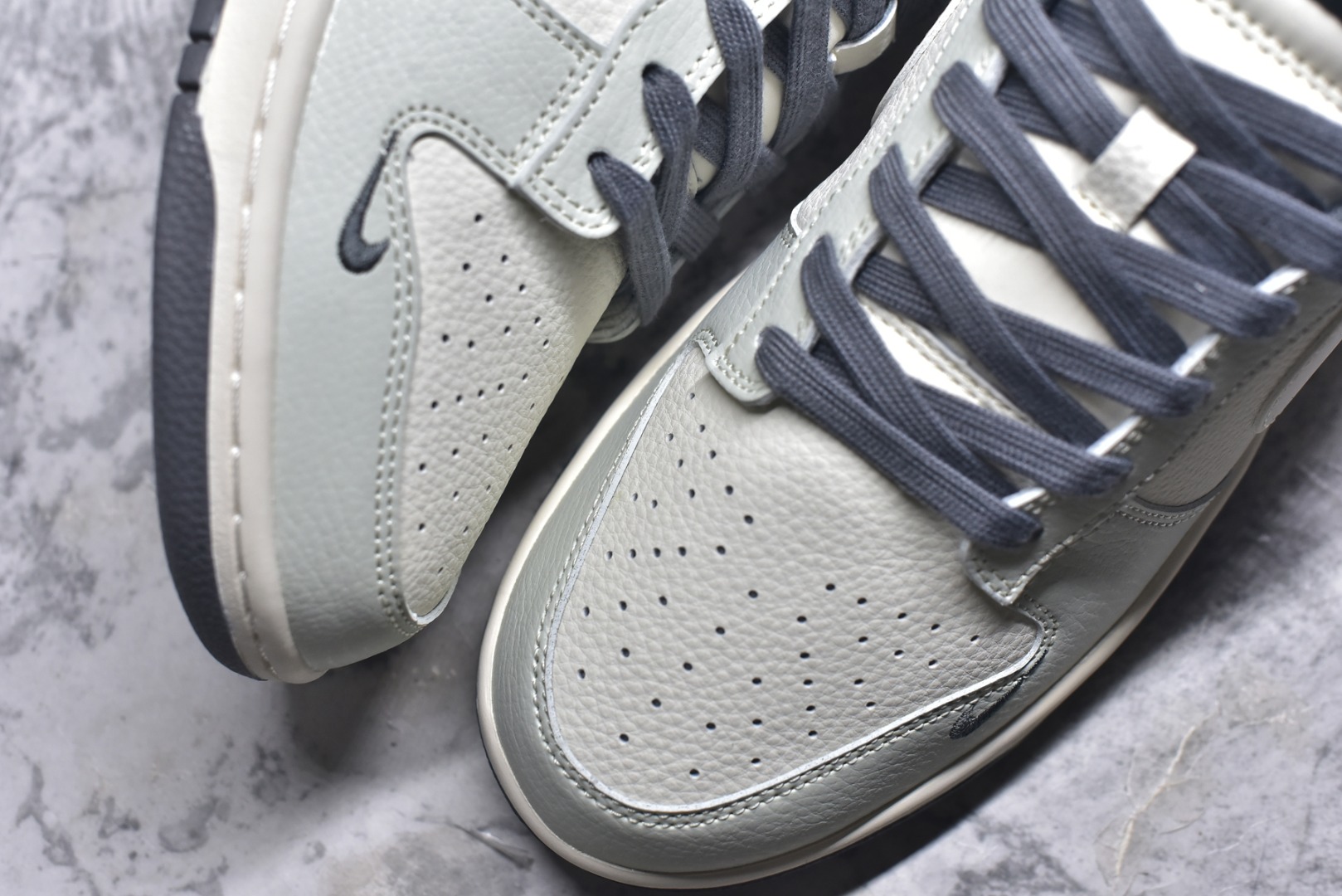 图片[8]-#Nike SB Dunk Low 耐克抹茶灰 周年高端定制 低帮休闲板鞋 JP1628-056 #定制鞋盒 大厂纯原品质出货 超高清洁度 皮料切割干净无任何毛边 细节完美 尺码：36 36.5 37.5 38 38.5 39 40 40.5 41 42 42.5 43 44 44.5 45 9.E5-选品中心