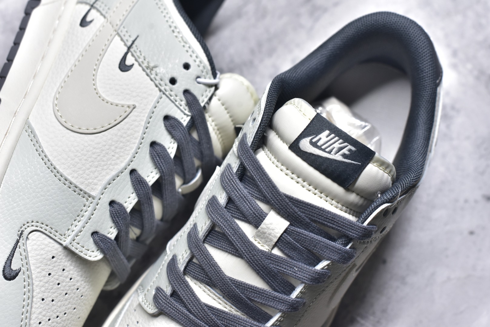 图片[9]-#Nike SB Dunk Low 耐克抹茶灰 周年高端定制 低帮休闲板鞋 JP1628-056 #定制鞋盒 大厂纯原品质出货 超高清洁度 皮料切割干净无任何毛边 细节完美 尺码：36 36.5 37.5 38 38.5 39 40 40.5 41 42 42.5 43 44 44.5 45 9.E5-选品中心