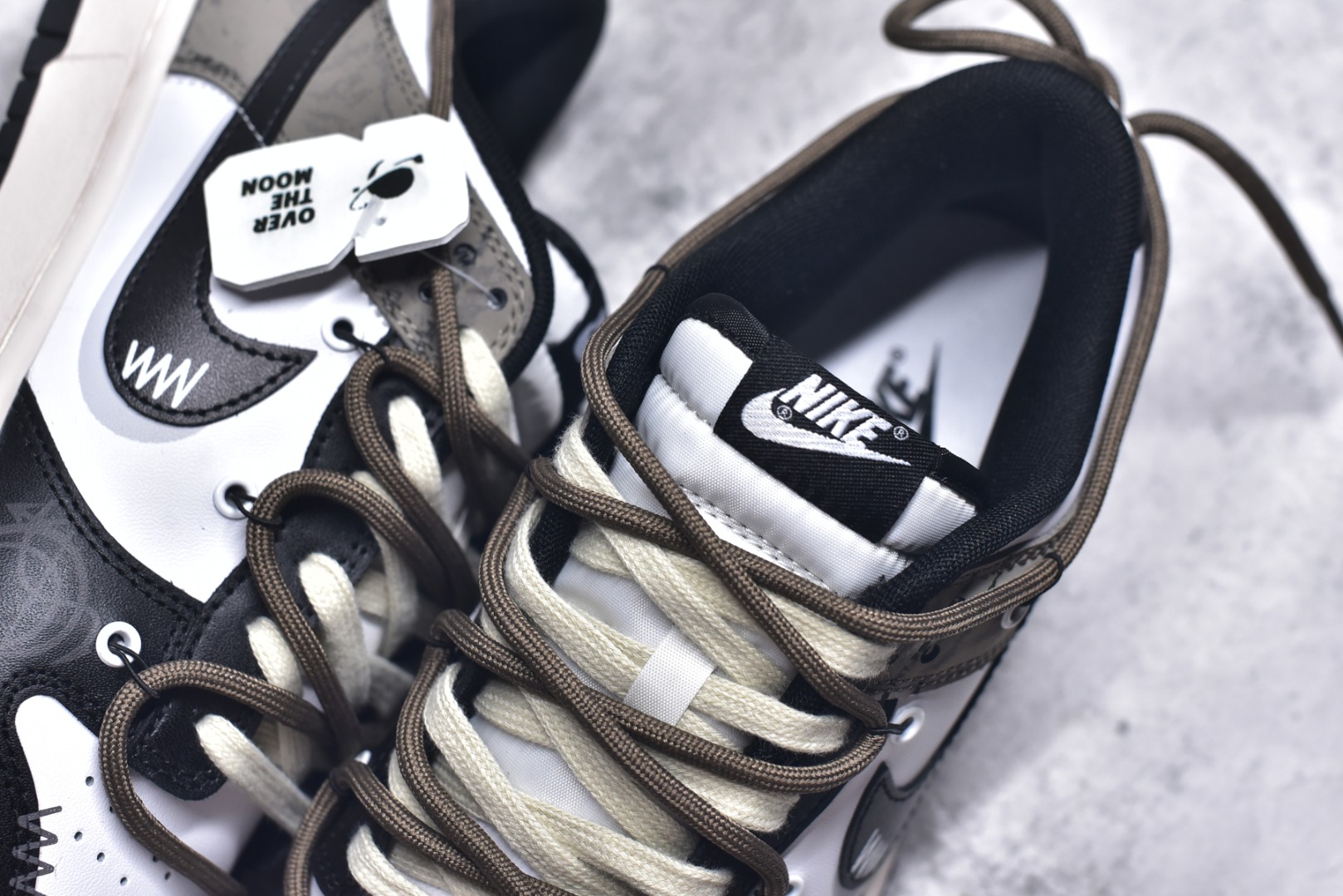 图片[9]-#Nike SB Dunk Low \”Just Do It\” 绑带 周年高端定制 低帮休闲板鞋 DD1503-101 #定制鞋盒 超高清洁度 皮料切割干净无任何毛边 细节完美 尺码：40 40.5 41 42 42.5 43 44 44.5 45 46 9.E5-选品中心