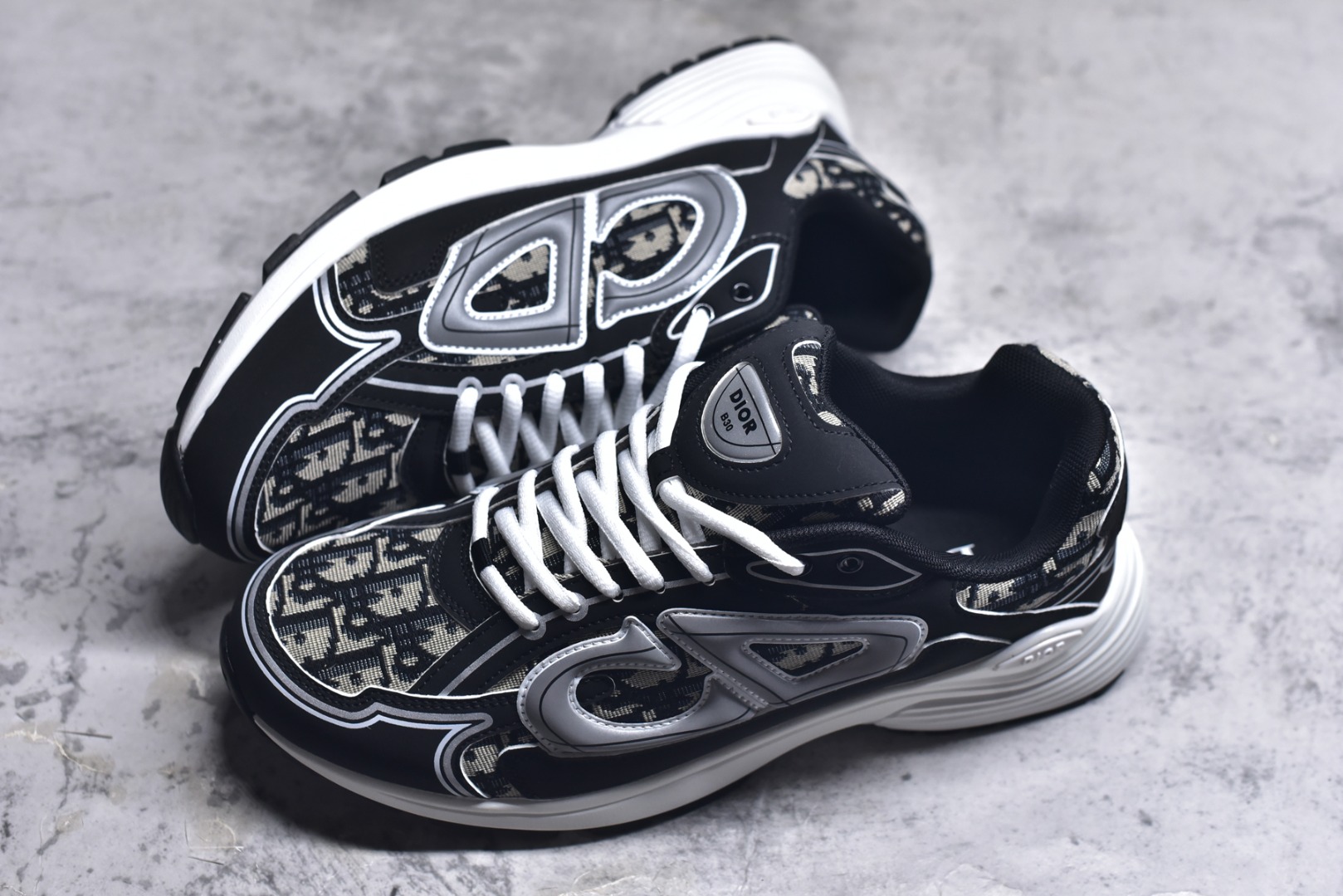 图片[7]-#迪奥B30 黑/白 3SN279ZMB_H958 男鞋 39 40 41 42 43 44 45-选品中心