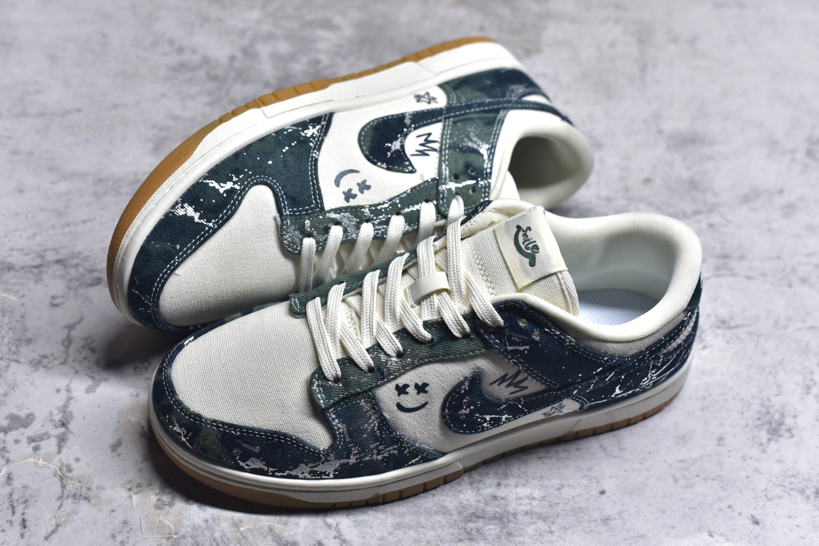 图片[7]-#Nike SB Dunk Low 军绿织布 高端定制 低帮休闲板鞋 SC0601-464 #定制鞋盒 大厂纯原品质出货 超高清洁度 皮料切割干净无任何毛边 细节完美 尺码：36 36.5 37.5 38 38.5 39 40 40.5 41 42 42.5 43 44 44.5 45 9.E5-选品中心