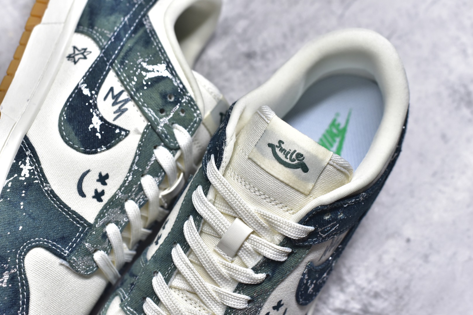 图片[9]-#Nike SB Dunk Low 军绿织布 高端定制 低帮休闲板鞋 SC0601-464 #定制鞋盒 大厂纯原品质出货 超高清洁度 皮料切割干净无任何毛边 细节完美 尺码：36 36.5 37.5 38 38.5 39 40 40.5 41 42 42.5 43 44 44.5 45 9.E5-选品中心