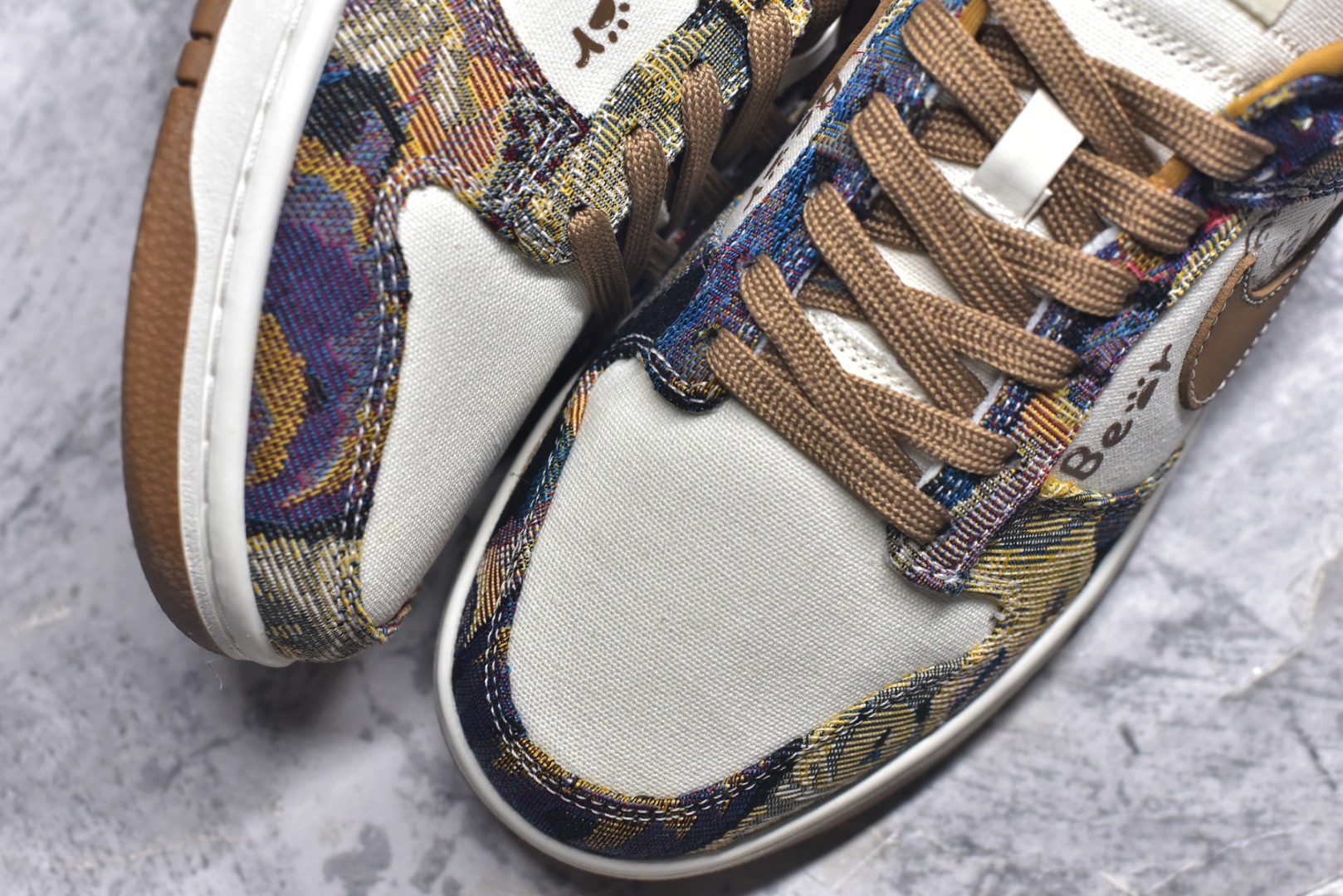 图片[8]-#Nike SB Dunk Low 复古织布小熊 高端定制 低帮休闲板鞋 SC0601-459 #定制鞋盒 大厂纯原品质出货 超高清洁度 皮料切割干净无任何毛边 细节完美 尺码：36 36.5 37.5 38 38.5 39 40 40.5 41 42 42.5 43 44 44.5 45 9.E5-选品中心