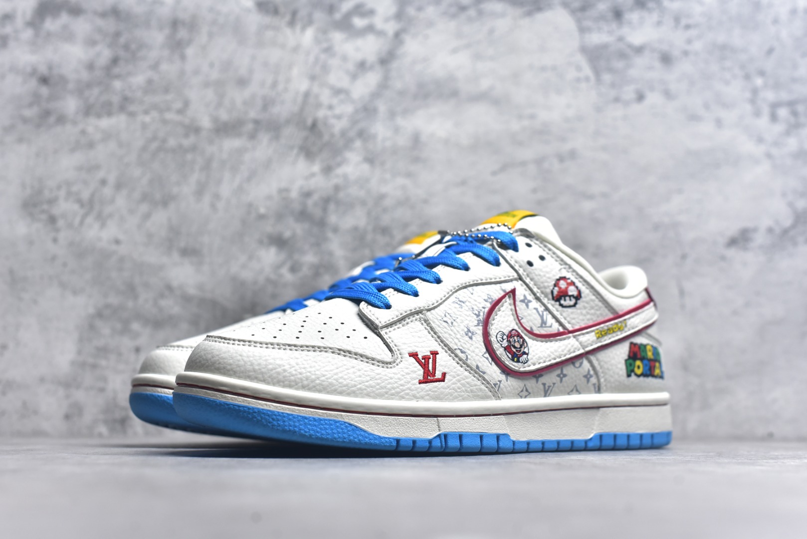 图片[2]-#Nike SB Dunk Low 马里奥 三方联名 高端定制 低帮休闲板鞋 SC0601-472 #定制鞋盒 大厂纯原品质出货 超高清洁度 皮料切割干净无任何毛边 细节完美 尺码：36 36.5 37.5 38 38.5 39 40 40.5 41 42 42.5 43 44 44.5 45 9.E5-选品中心