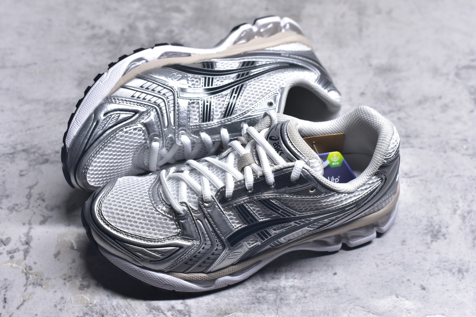 图片[7]-#Asics 亚瑟士 Gel-Kayano 14 银白色 货号：1203A537-110 尺码：36 36.5 37 38.5 39 40 40.5 41 42 42.5 43 44 44.5 45 46 46.5 47-选品中心