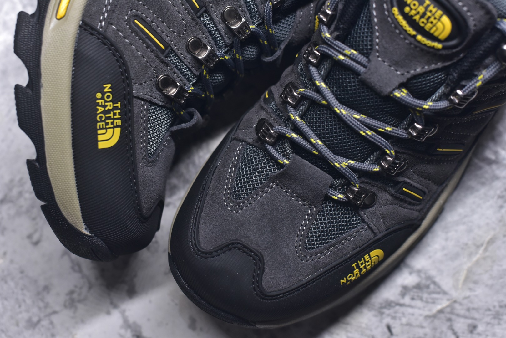 图片[8]-#The North Face/北面/乐斯菲斯 原楦型开发纸版，采用防剐蹭功能网眼布料鞋面材质，双层组合防滑防剐蹭,耐磨橡胶大底❗著名户外品牌The North Face Cedar Mesa 系列低帮系带户外运动鞋 类型：男鞋尺码：39 40 41 42 43 44-选品中心