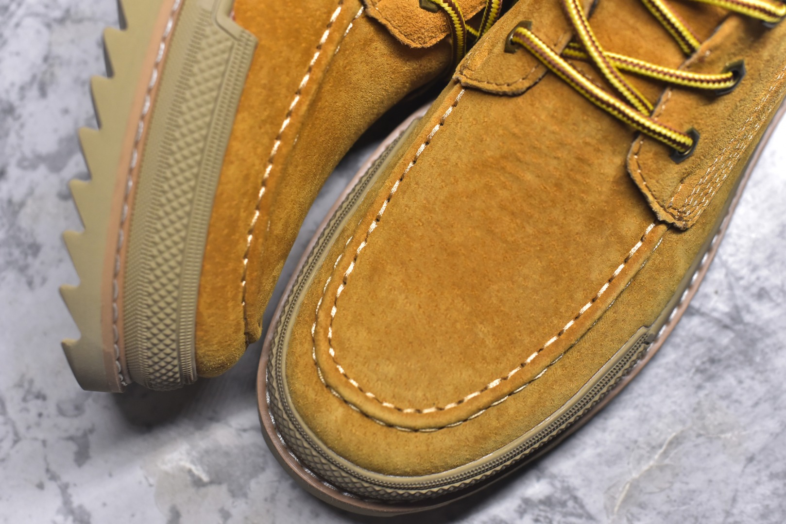 图片[8]-#2025秋冬新款CAT硬汉推土机品牌·卡特Tramp Hike Low款户外休闲低帮男鞋广东中山代工厂原产楦型 台产耐磨麂皮材质 手工马克线固特异缝制工艺 轻量柔韧橡胶防滑大底 正确原盒包装吊牌 完全还原ZP工艺 徒步旅行者百搭休闲旅游休闲鞋 尺码：39 40 41 42 43 44（皮鞋码）-选品中心