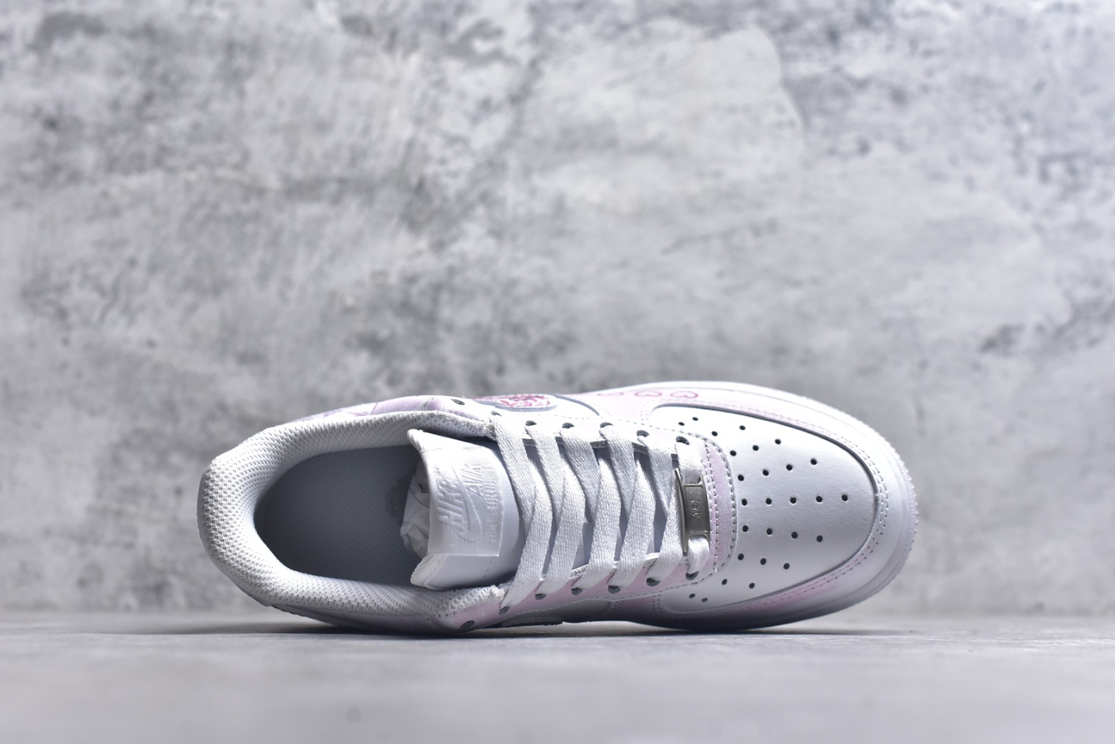 图片[4]-#Nike Air Force 1\’07 Low 蝴蝶结 空军一号低帮休闲板鞋 ZH0316-116 #定制皮料 定制鞋盒 原楦原纸板 纯正空军版型 内置全掌气垫 尺码：36 36.5 37.5 38 38.5 39 40 40.5 41 42 42.5 43 44 44.5 45 9.D4-选品中心