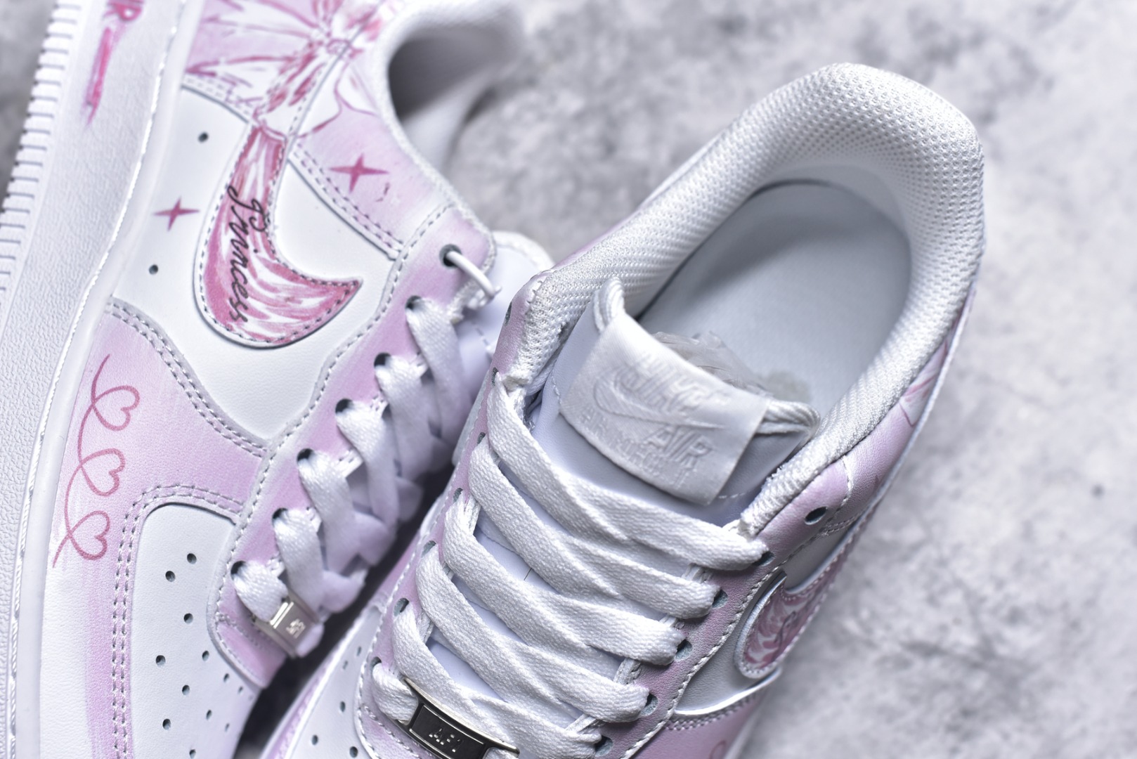 图片[9]-#Nike Air Force 1\’07 Low 蝴蝶结 空军一号低帮休闲板鞋 ZH0316-116 #定制皮料 定制鞋盒 原楦原纸板 纯正空军版型 内置全掌气垫 尺码：36 36.5 37.5 38 38.5 39 40 40.5 41 42 42.5 43 44 44.5 45 9.D4-选品中心