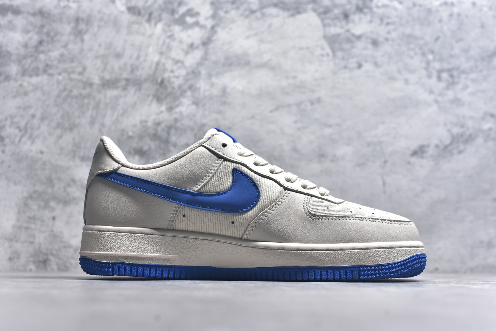 图片[3]-#Nike Air Force 1\’07 Low LV联名 网面拼接米蓝 空军一号低帮休闲板鞋 QW5836-025 #原楦头原纸板 原装鞋盒 定制五金配件 内置全掌气垫 原厂鞋底 尺码：36 36.5 37.5 38 38.5 39 40 40.5 41 42 42.5 43 44 44.5 45 9.D4-选品中心