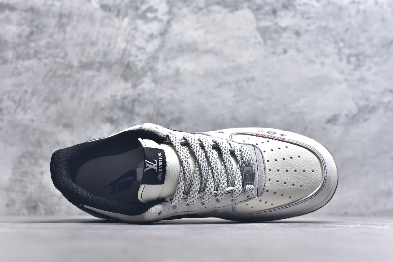 图片[4]-#Nike Air Force 1\’07 Low LV联名 黑勾织标 空军一号低帮休闲板鞋 CX5050-Y23 #原楦头原纸板 原装鞋盒 定制五金配件 内置全掌气垫 原厂鞋底 尺码：36 36.5 37.5 38 38.5 39 40 40.5 41 42 42.5 43 44 44.5 45 9.D4-选品中心