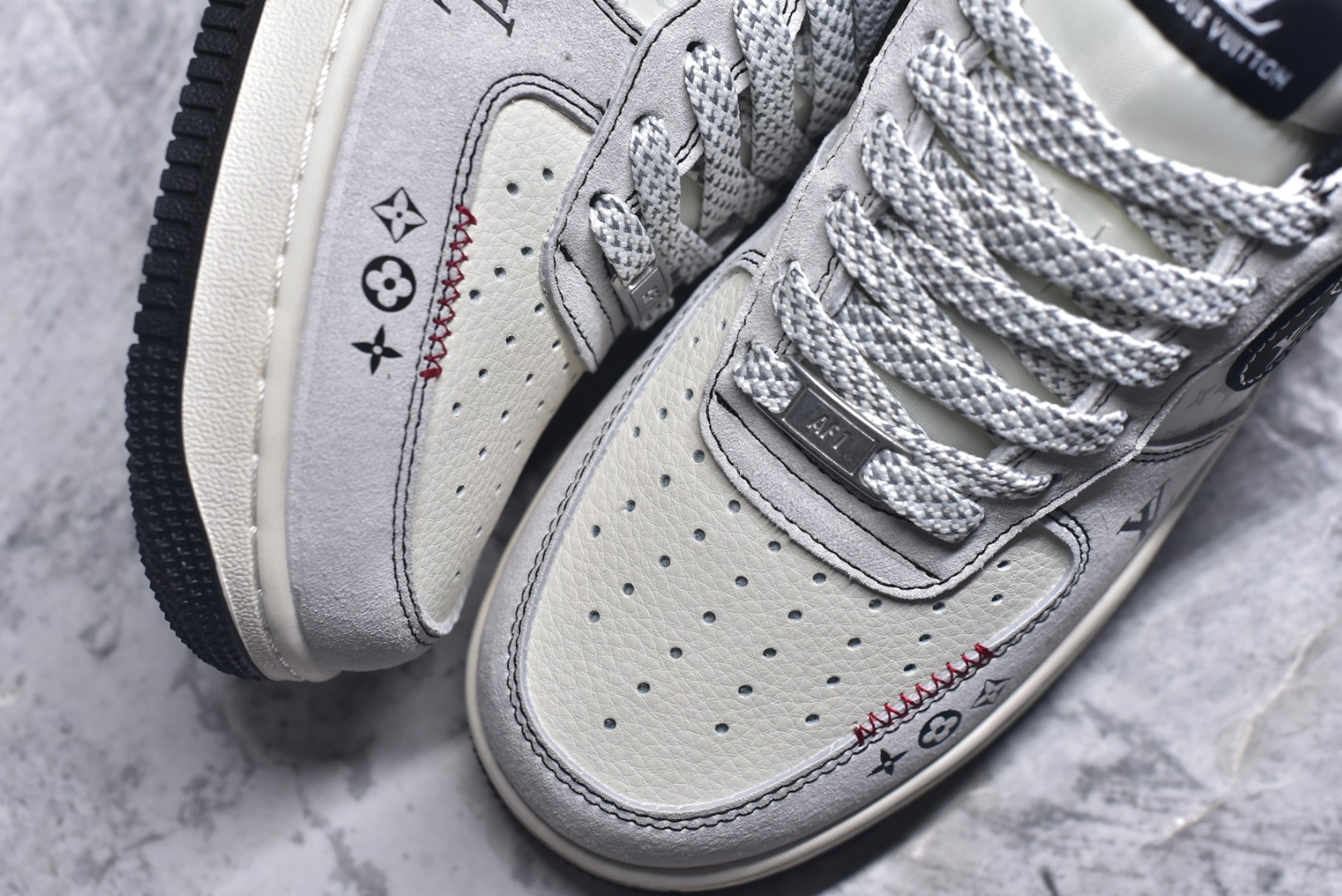 图片[8]-#Nike Air Force 1\’07 Low LV联名 黑勾织标 空军一号低帮休闲板鞋 CX5050-Y23 #原楦头原纸板 原装鞋盒 定制五金配件 内置全掌气垫 原厂鞋底 尺码：36 36.5 37.5 38 38.5 39 40 40.5 41 42 42.5 43 44 44.5 45 9.D4-选品中心