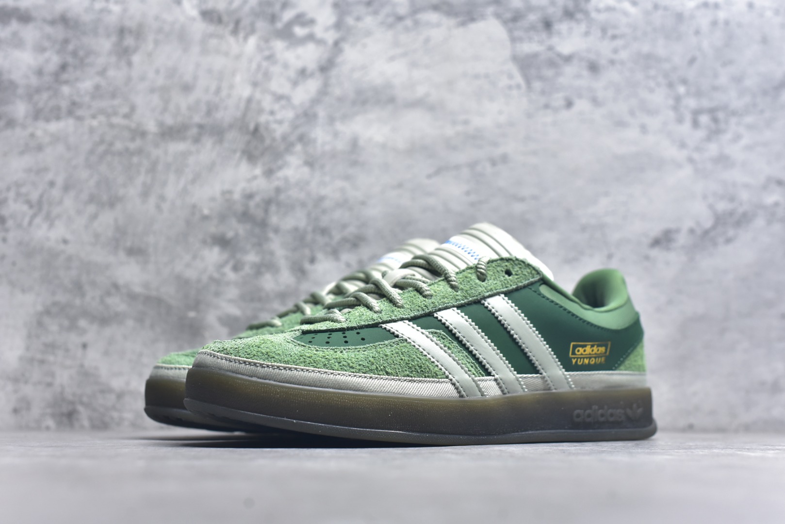 图片[2]-#Bad Bunny x adidas originals GAZELLE INDOOR 舒适百搭 耐磨 低帮 板鞋 男女同款 绿色 货号：JS5049 号码：36-45-选品中心