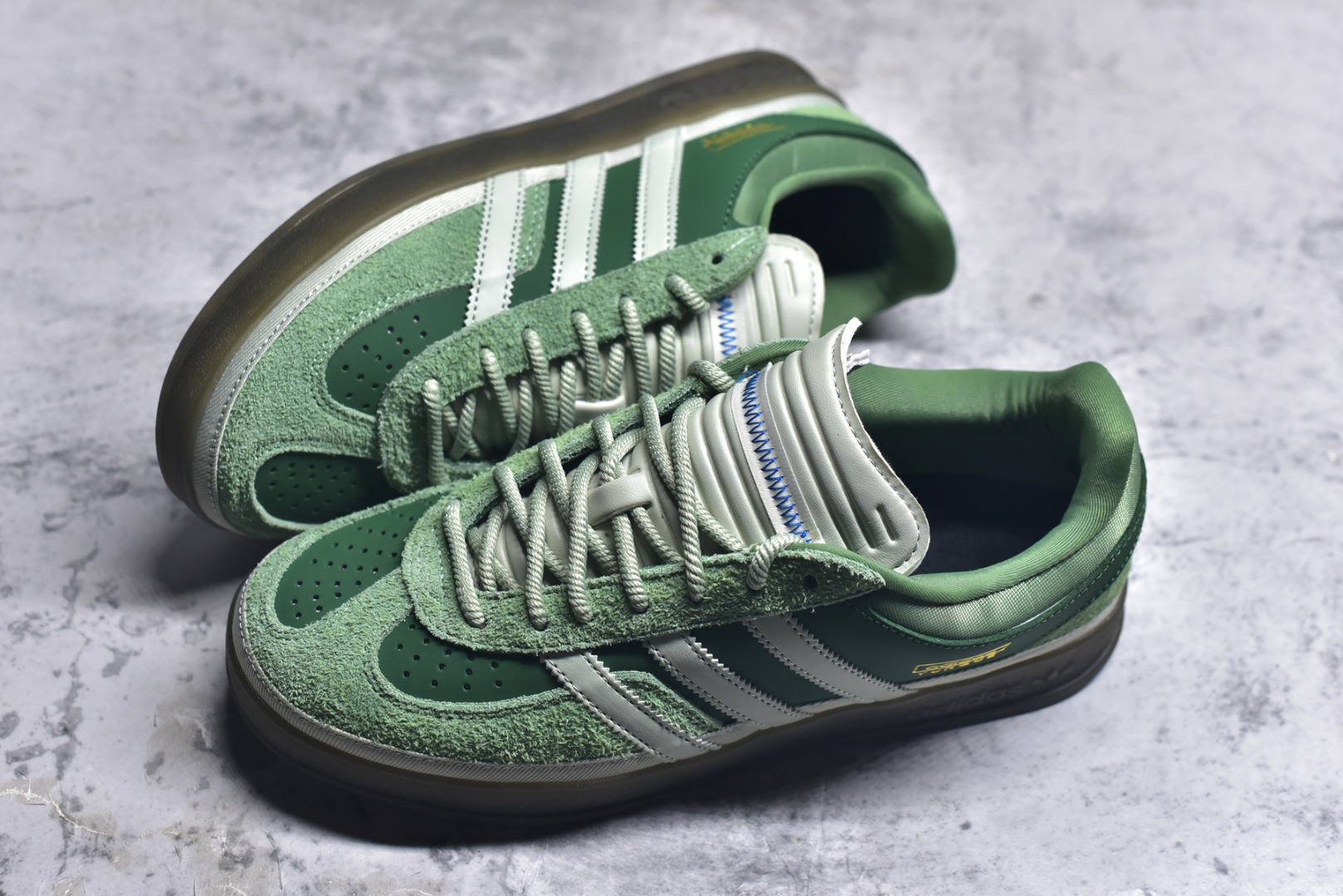 图片[7]-#Bad Bunny x adidas originals GAZELLE INDOOR 舒适百搭 耐磨 低帮 板鞋 男女同款 绿色 货号：JS5049 号码：36-45-选品中心