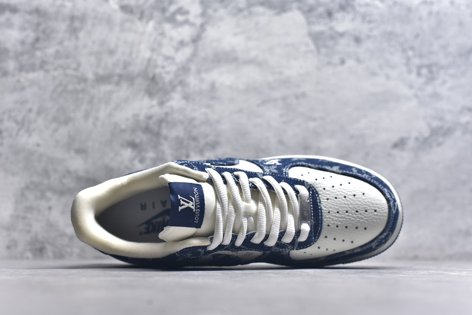 图片[4]-#Nike Air Force 1\’07 Low LV联名 白蓝 空军一号低帮休闲板鞋 YF9511-811 #原楦头原纸板 原装鞋盒 定制五金配件 内置全掌气垫 原厂鞋底 尺码：36 36.5 37.5 38 38.5 39 40 40.5 41 42 42.5 43 44 44.5 45 9.D4-选品中心