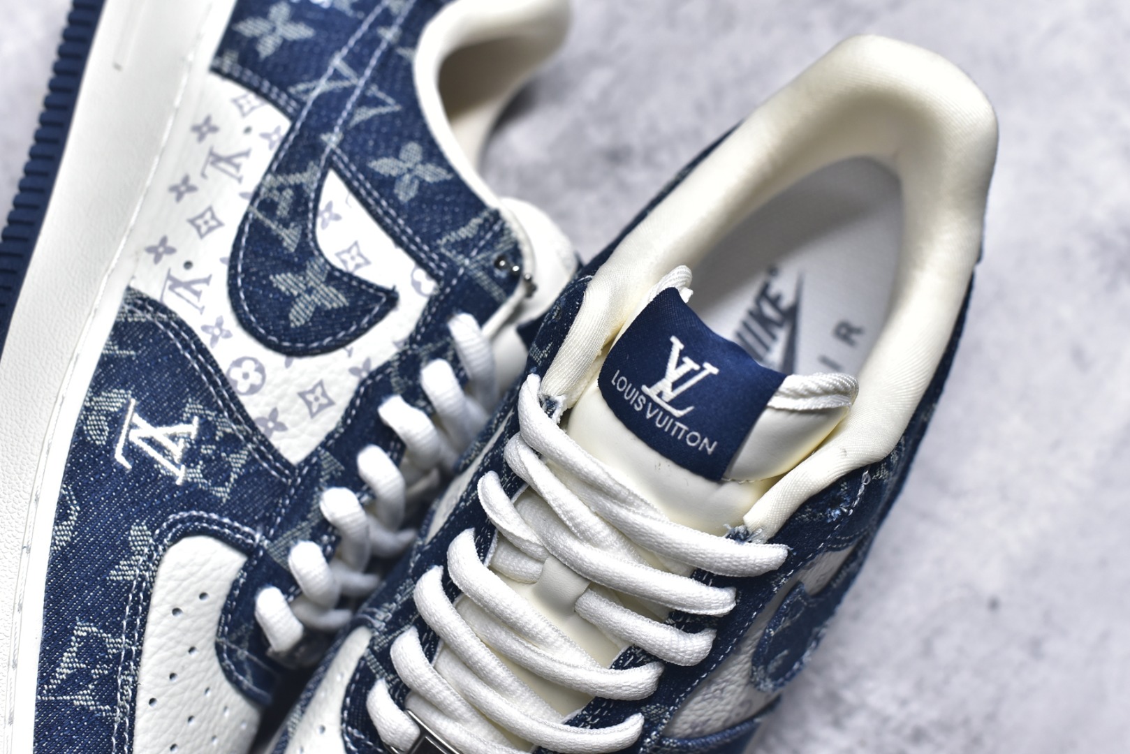 图片[9]-#Nike Air Force 1\’07 Low LV联名 白蓝 空军一号低帮休闲板鞋 YF9511-811 #原楦头原纸板 原装鞋盒 定制五金配件 内置全掌气垫 原厂鞋底 尺码：36 36.5 37.5 38 38.5 39 40 40.5 41 42 42.5 43 44 44.5 45 9.D4-选品中心