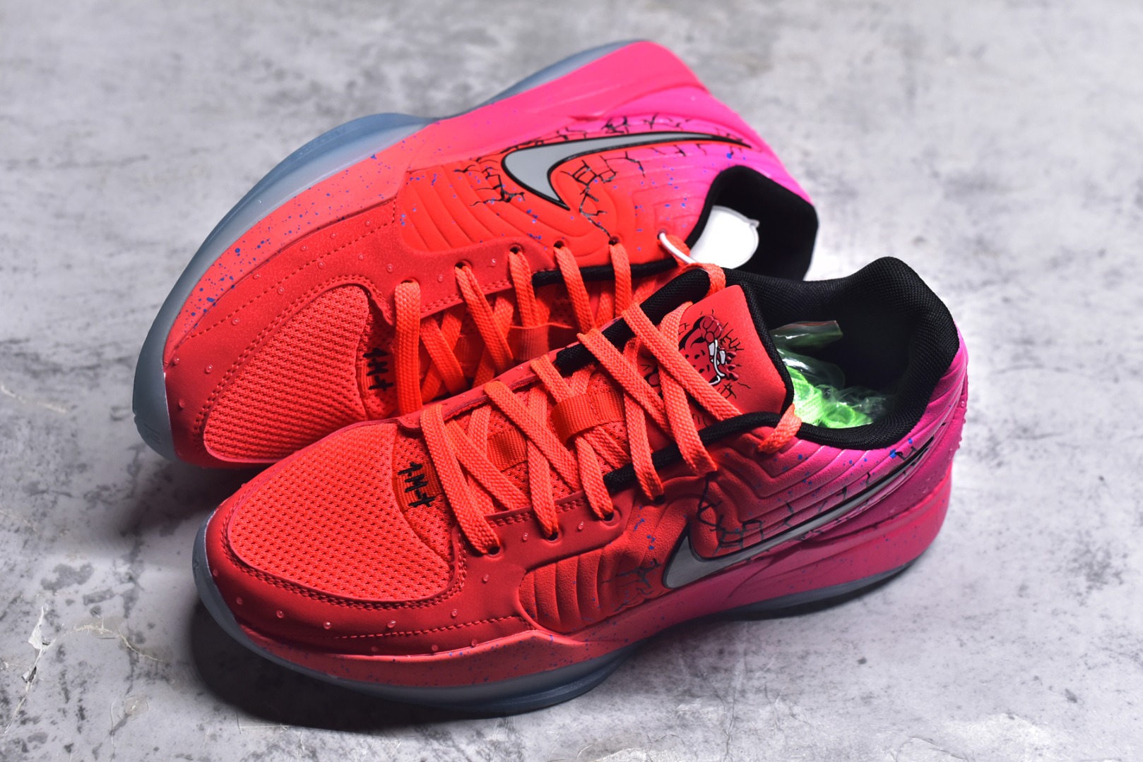 图片[7]-#NK JA 2 \”施华洛世奇\” \”圣枪\” 莫兰特二代 男子实战篮球鞋 IF0302-600 灭世纯原革新出货 尺码：39 40 40.5 41 42 42.5 43 44 44.5 45 46（尺码建议：宽脚搭配精英袜买大半码）-选品中心