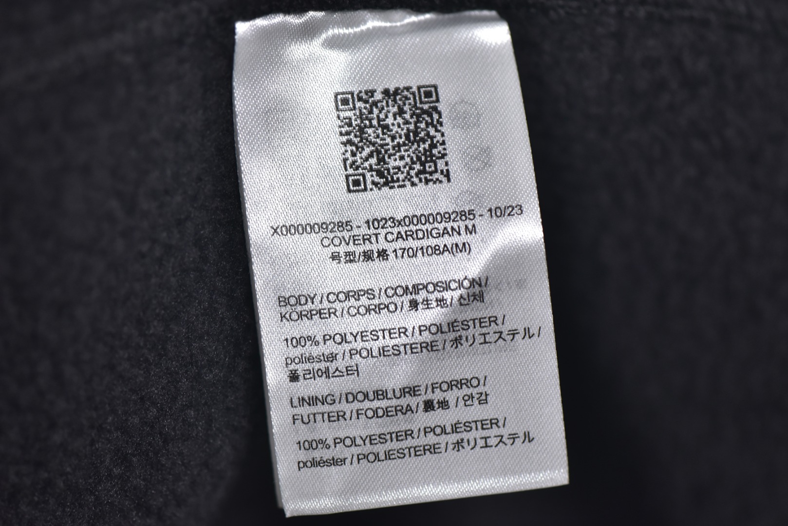 图片[6]-#ARCTERYX 始祖鸟COVERT-CARDIGAN抓绒立领夹克系列 ❗ 现货供应 全年售后❗ 温馨提示❗（只做高端产品） DF巅峰 踏上巅峰❗ 颜色：黑色.灰色 尺码：S. M .L .XL. XXL.-选品中心