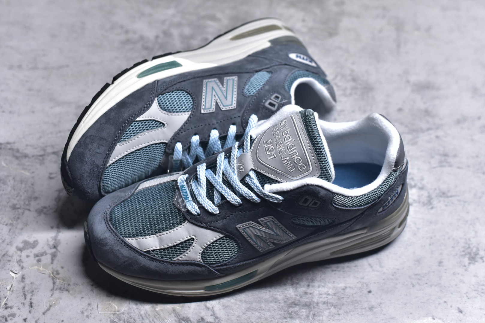 图片[7]-#Kith x New Balance Made In USA M991系列 美产经典百搭老爹休闲运动跑步鞋 U991KH2 #鞋面采用猪巴革及大网眼布鞋面材质以及3层组合大底 ABZORB专利吸震鞋垫 尺码：36 37 37.5 38 38.5 39.5 40 40.5 41.5 42 42.5 43 44 44.5 45 9.E5-选品中心