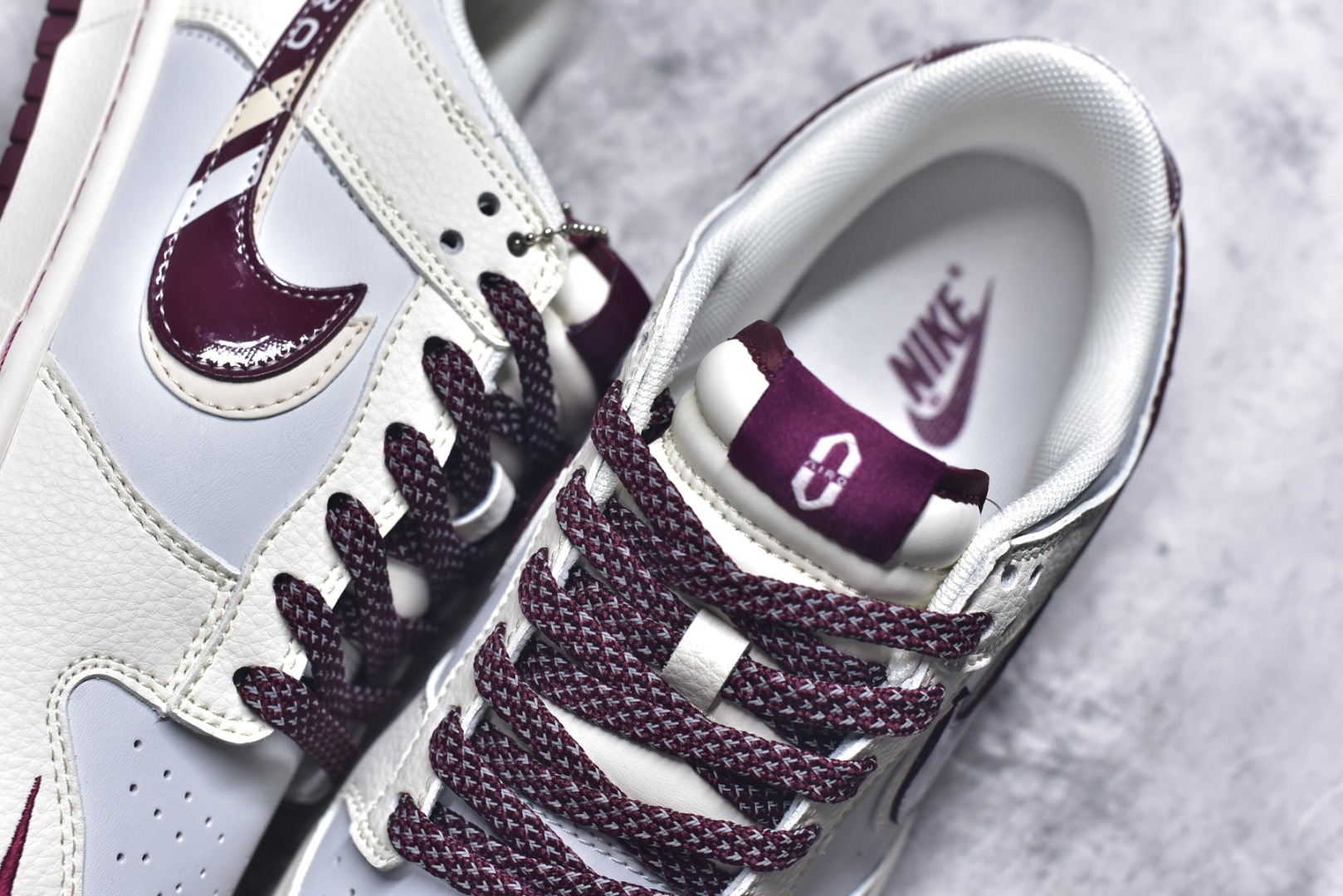 图片[9]-#Nike SB Dunk Low 问界M9红彩勾 周年高端定制 低帮休闲板鞋 FC1688-236 #定制鞋盒 大厂纯原品质出货 超高清洁度 皮料切割干净无任何毛边 细节完美 尺码：36 36.5 37.5 38 36.5 39 40 40.5 41 42 42.5 43 44 44.5 45 9.E5-选品中心