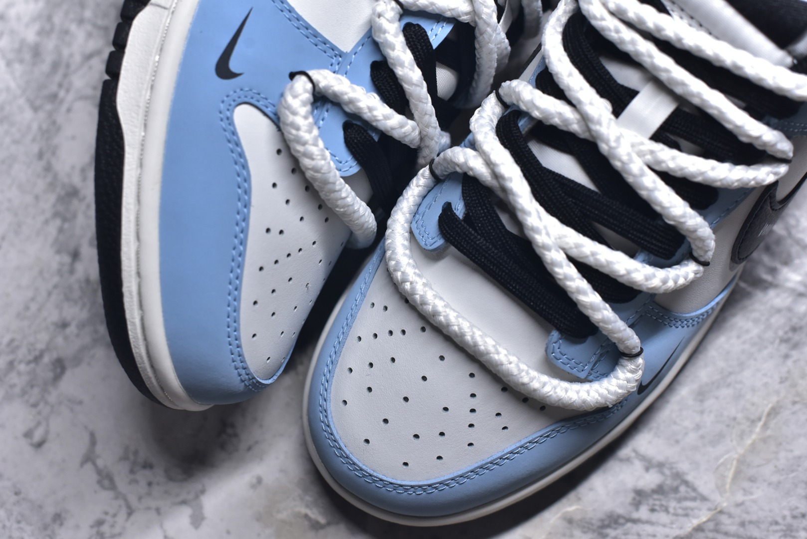 图片[8]-#Nike SB Dunk Low \”Just Do It\” 绑带 周年高端定制 低帮休闲板鞋 BB0620-113 #定制鞋盒 超高清洁度 皮料切割干净无任何毛边 细节完美 尺码：40 40.5 41 42 42.5 43 44 44.5 45 46 9.E5-选品中心